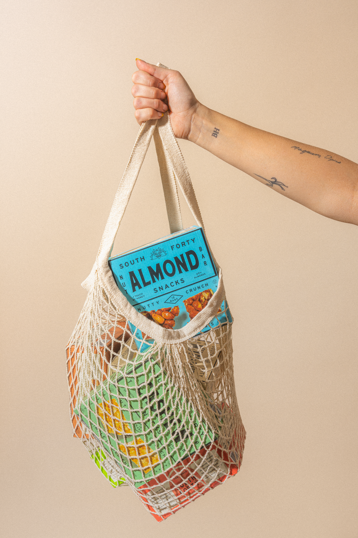 SOUTH 40 SNACKS - Almond Nut Bars 12-Pack