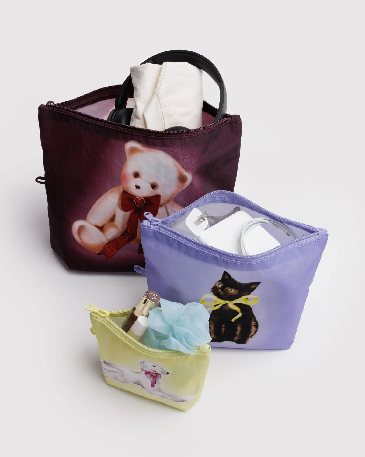 BAGGU - Go Pouch Set - Fancy Animals