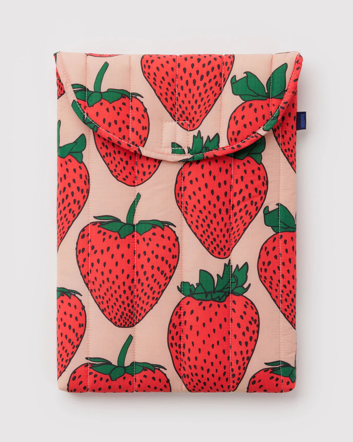 BAGGU -Puffy Laptop Sleeve 16" - Strawberry