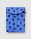 BAGGU - Puffy Laptop Sleeve 13"/14" - Blue Polka Dot
