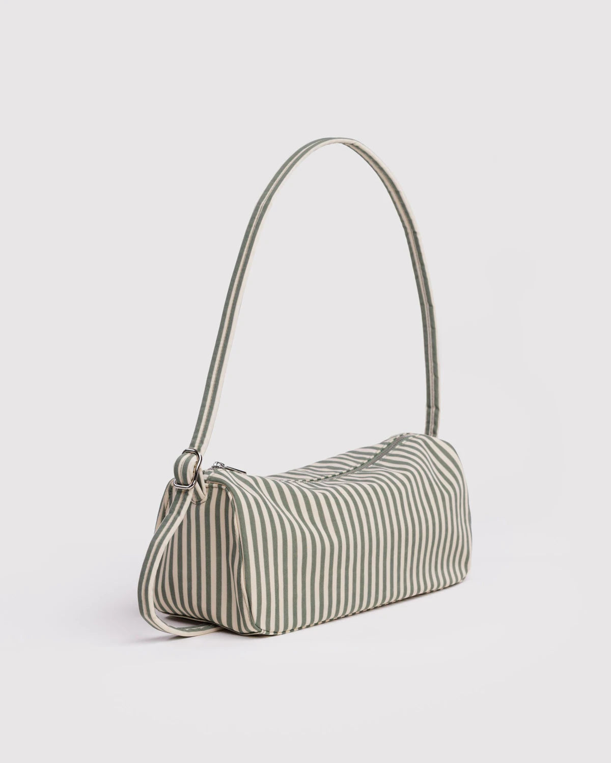 BAGGU - Nylon Loaf Bag Sage Stripe
