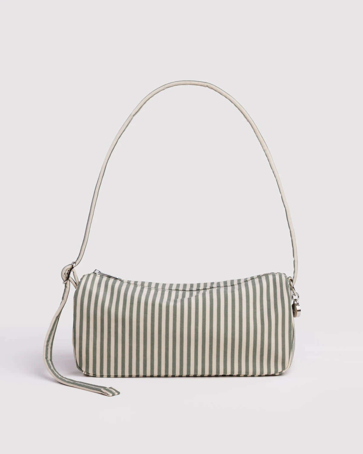 BAGGU - Nylon Loaf Bag Sage Stripe