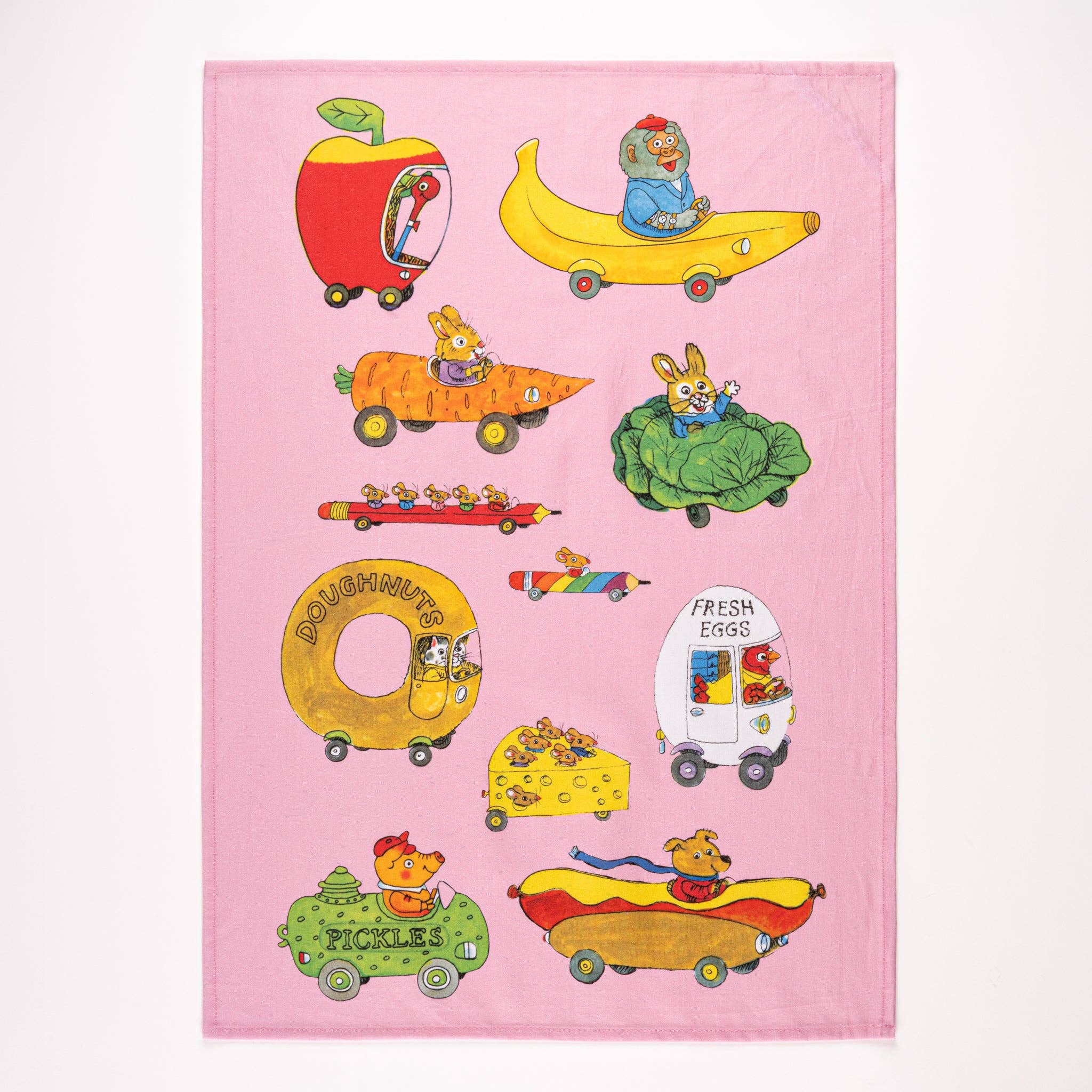 Magpie - Magpie x Richard Scarry Things that go Teatowel