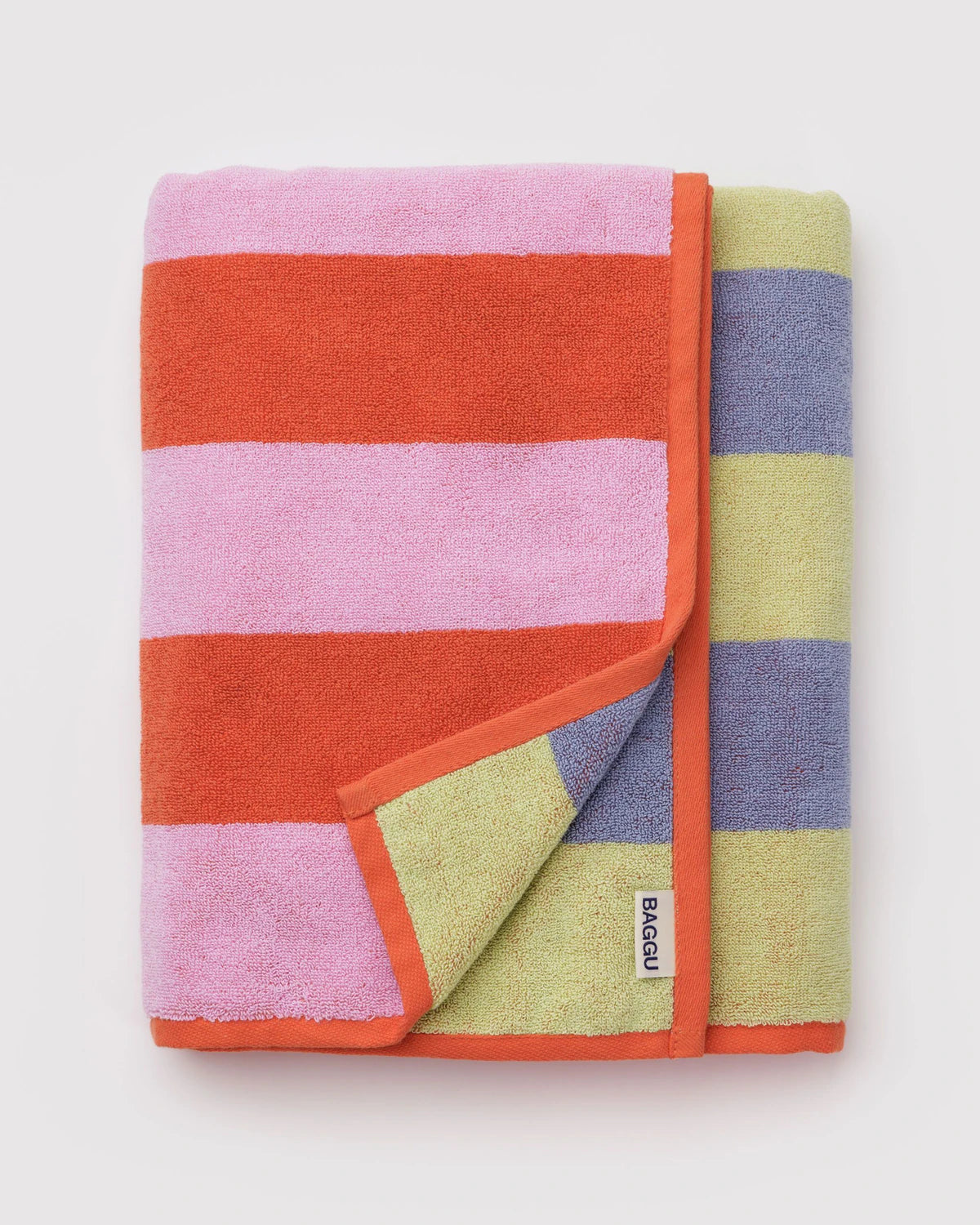 BAGGU - Bath Towel - Pool Stripe