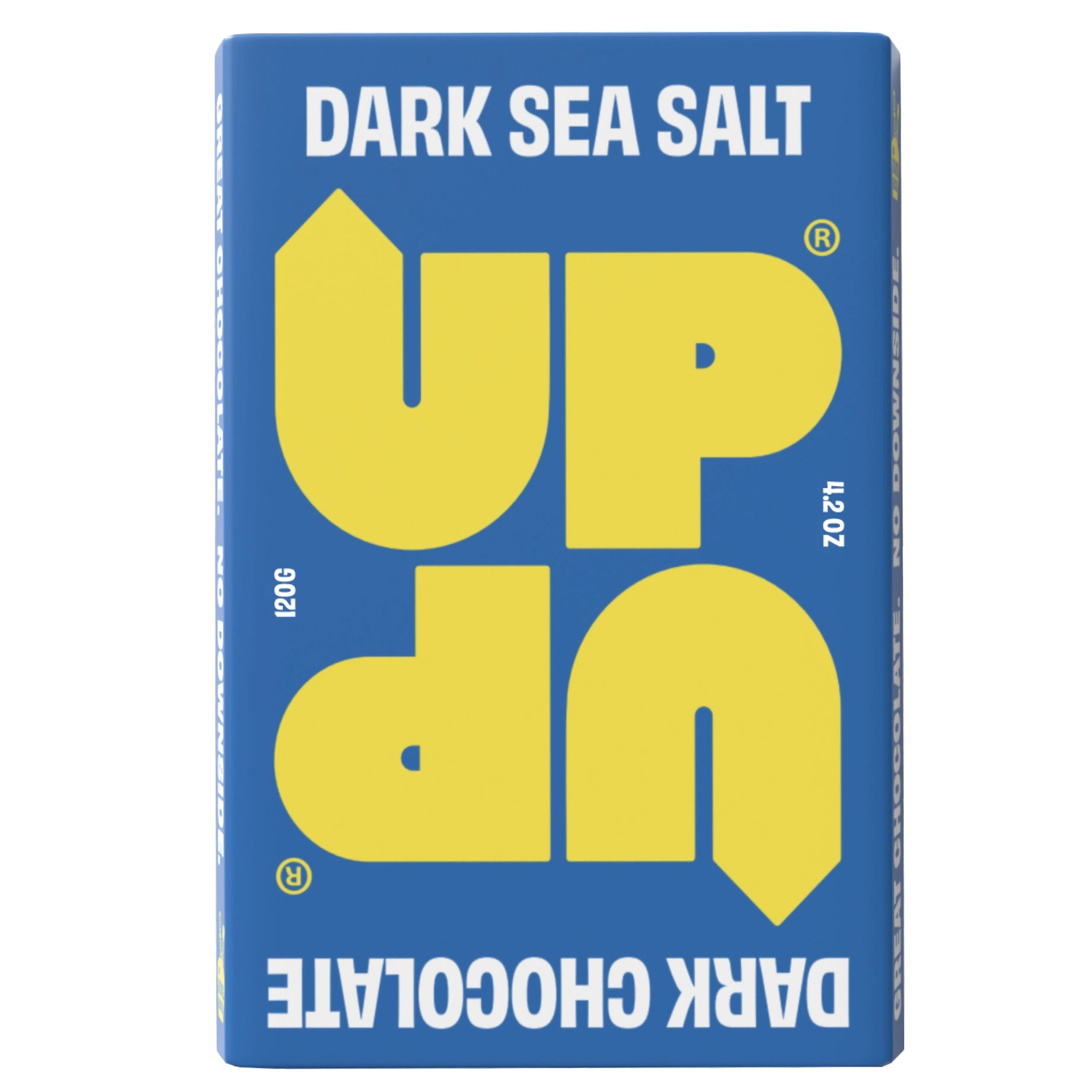 UP-UP CHOCOLATE - Sea Salt Dark Chocolate Bar 120G