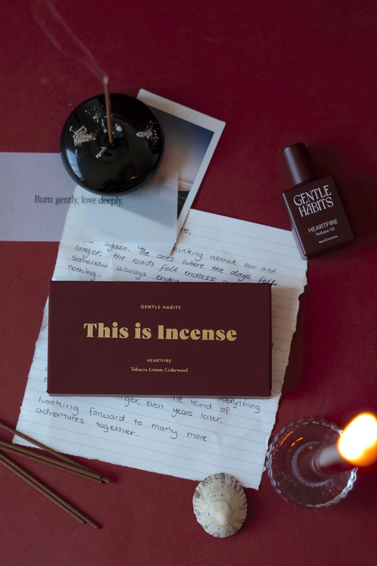 Gentle Habits - This Is Incense - Heartfire