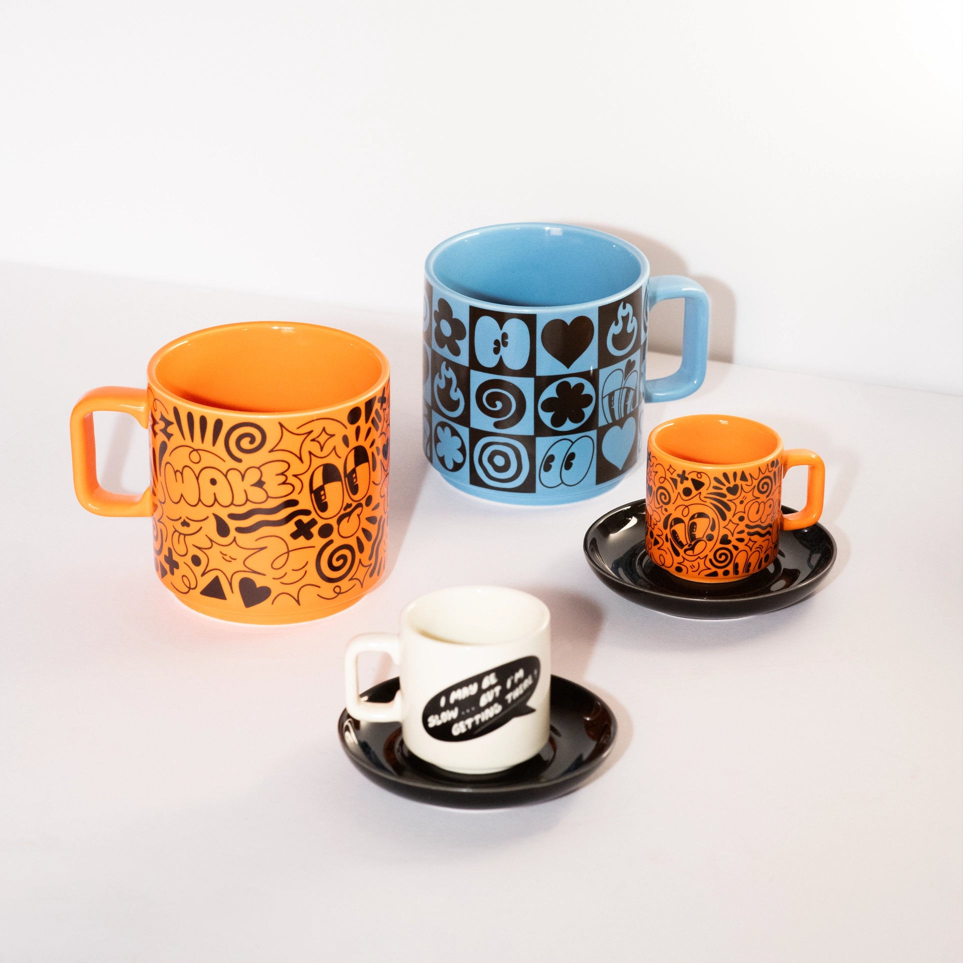 THIRD DRAWER DOWN - Squares Mug X Hattie Stewart