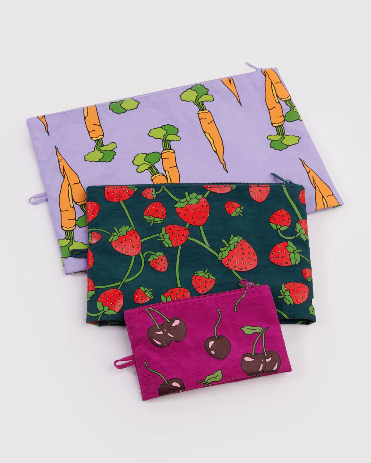 BAGGU - Go Pouch Set Carrots & Berries