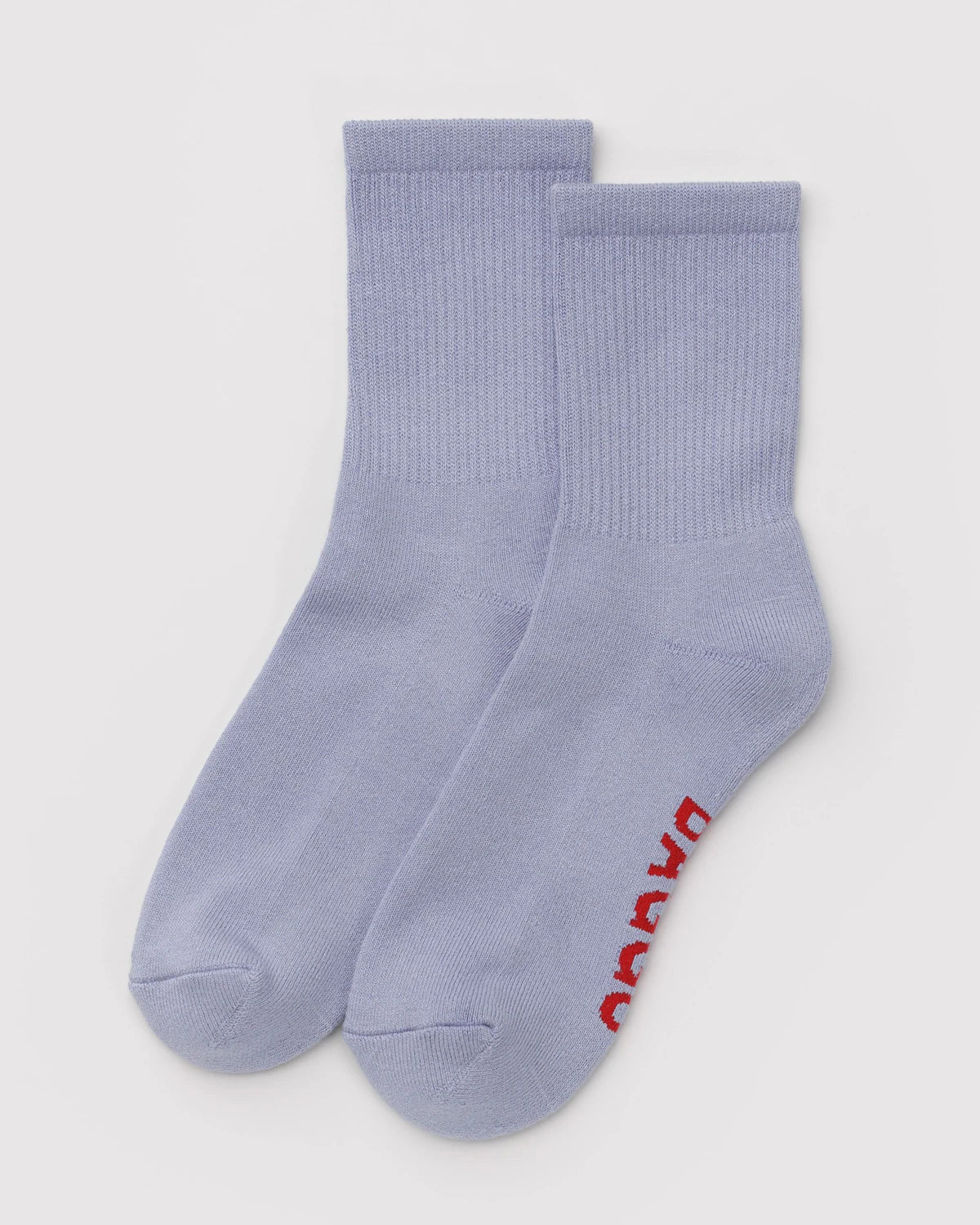 BAGGU - Ribbed Sock Mist