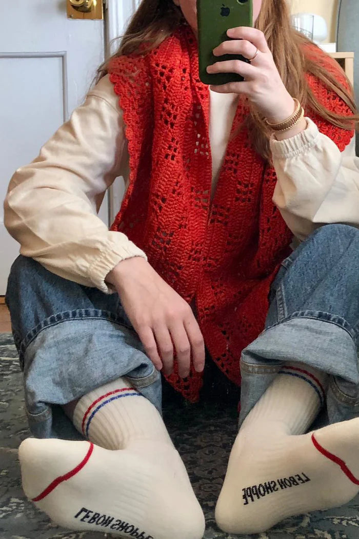 LE BON SHOPPE - Boyfriend Socks - Milk