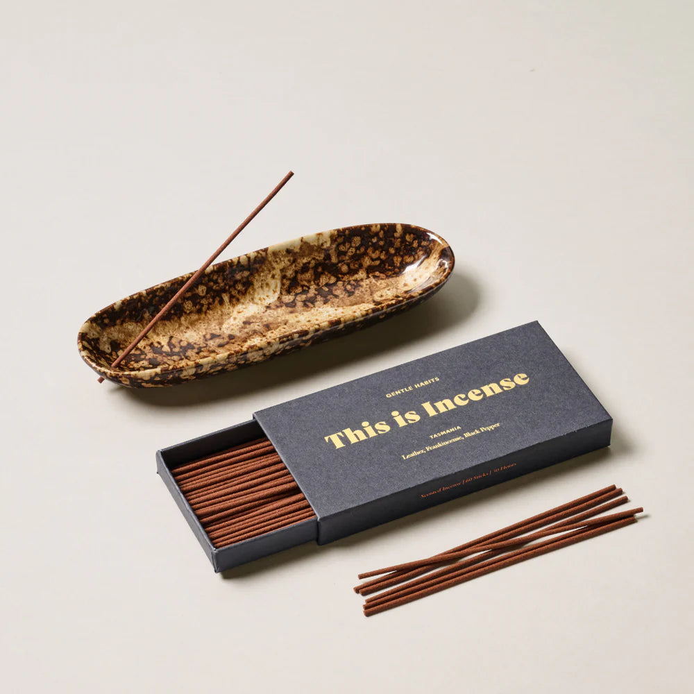 GENTLE HABITS - Burner Pack - Incense + Ceramic Holder