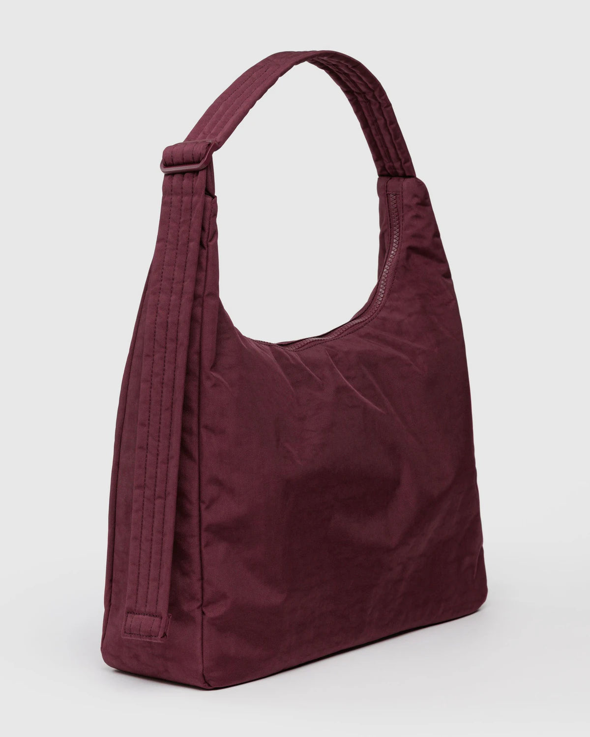 BAGGU - Nylon shoulder bag - Mahogany