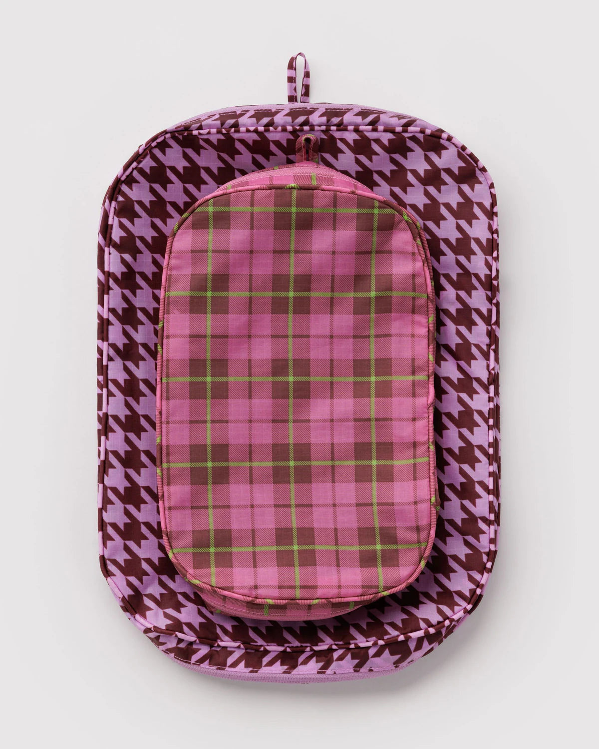BAGGU - Packing Cube Set Check Mix