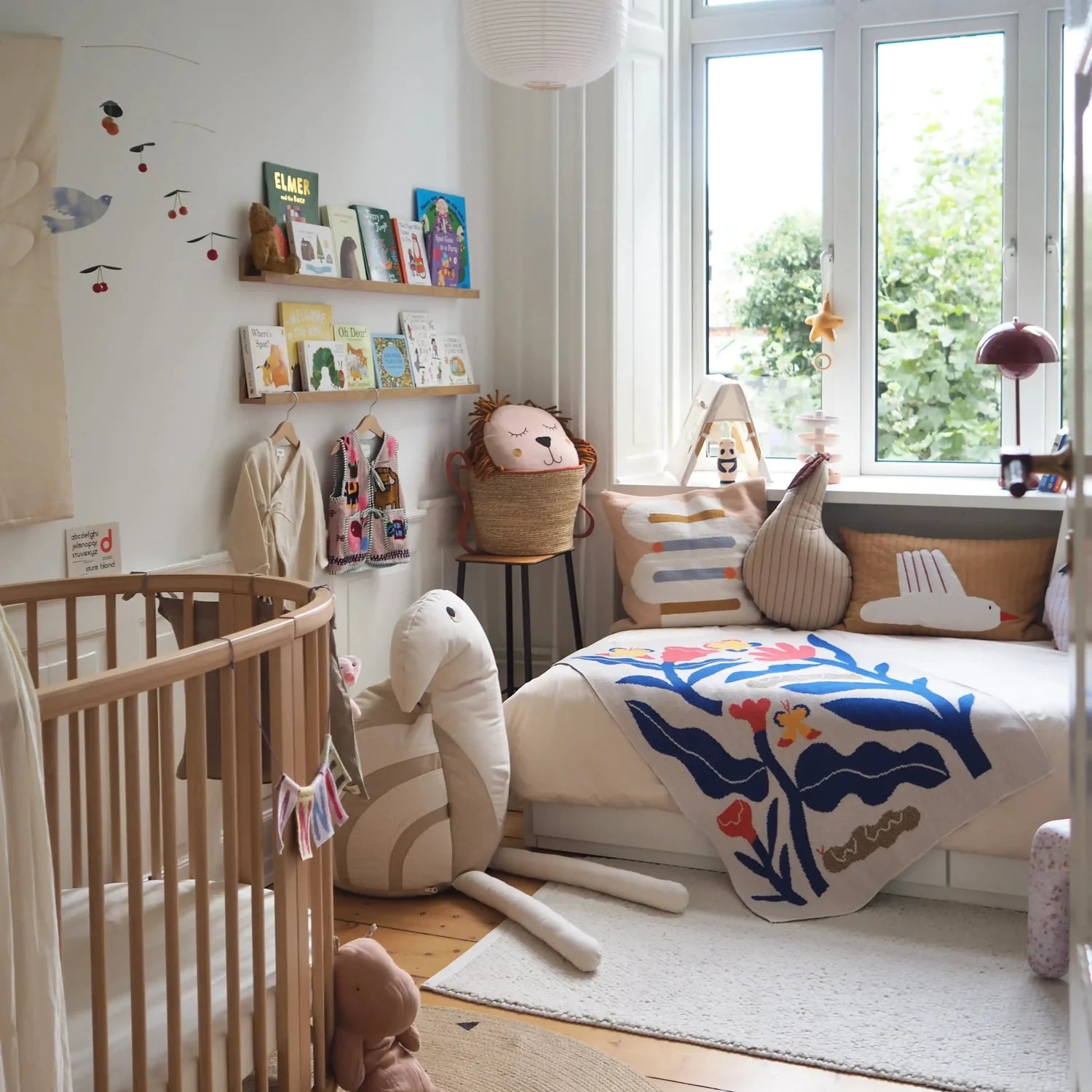 SLOW DOWN STUDIO - Papillons Mini Blanket