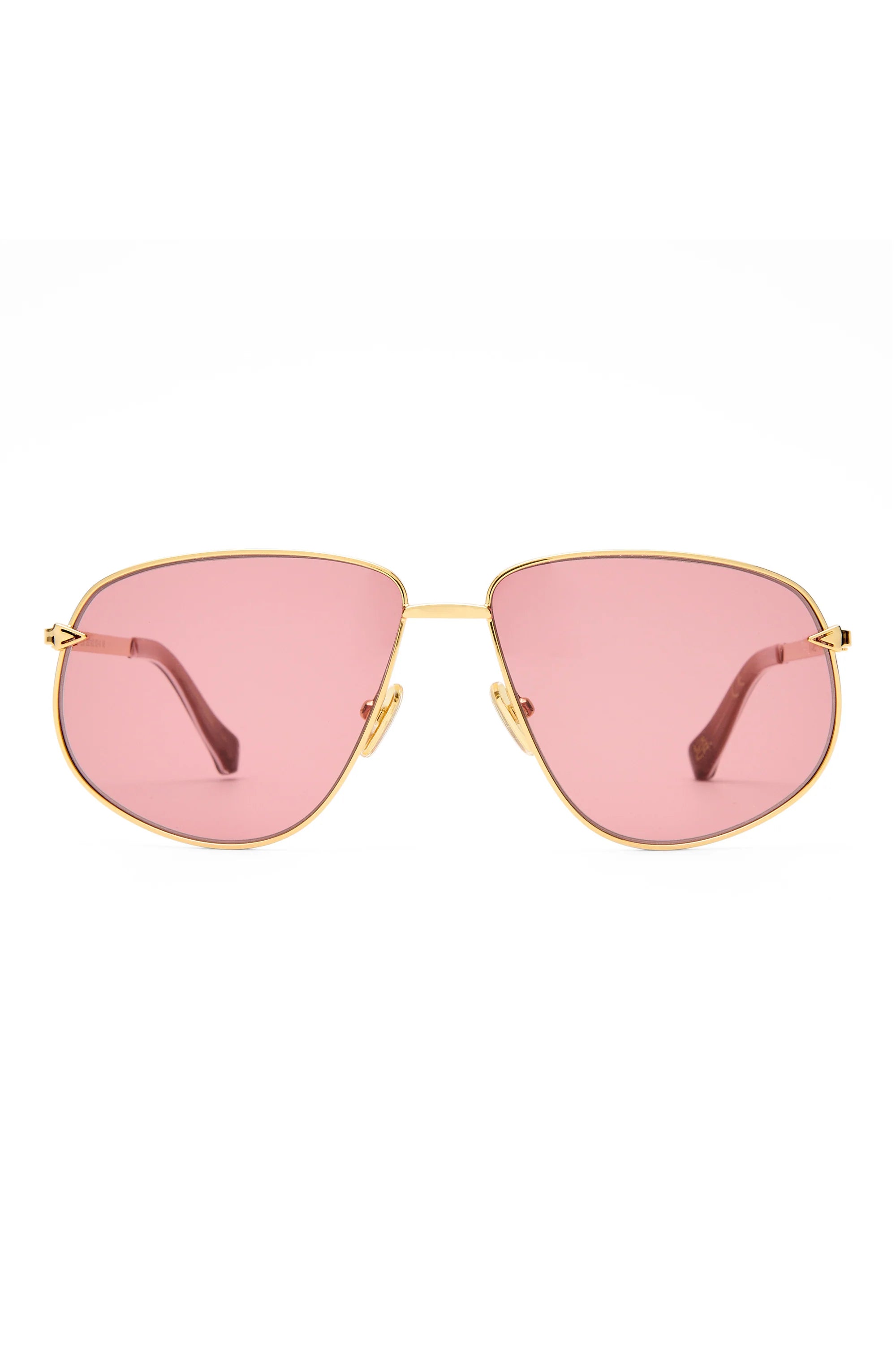KAREN WALKER - FLUX GOLD - BURGUNDY MONO