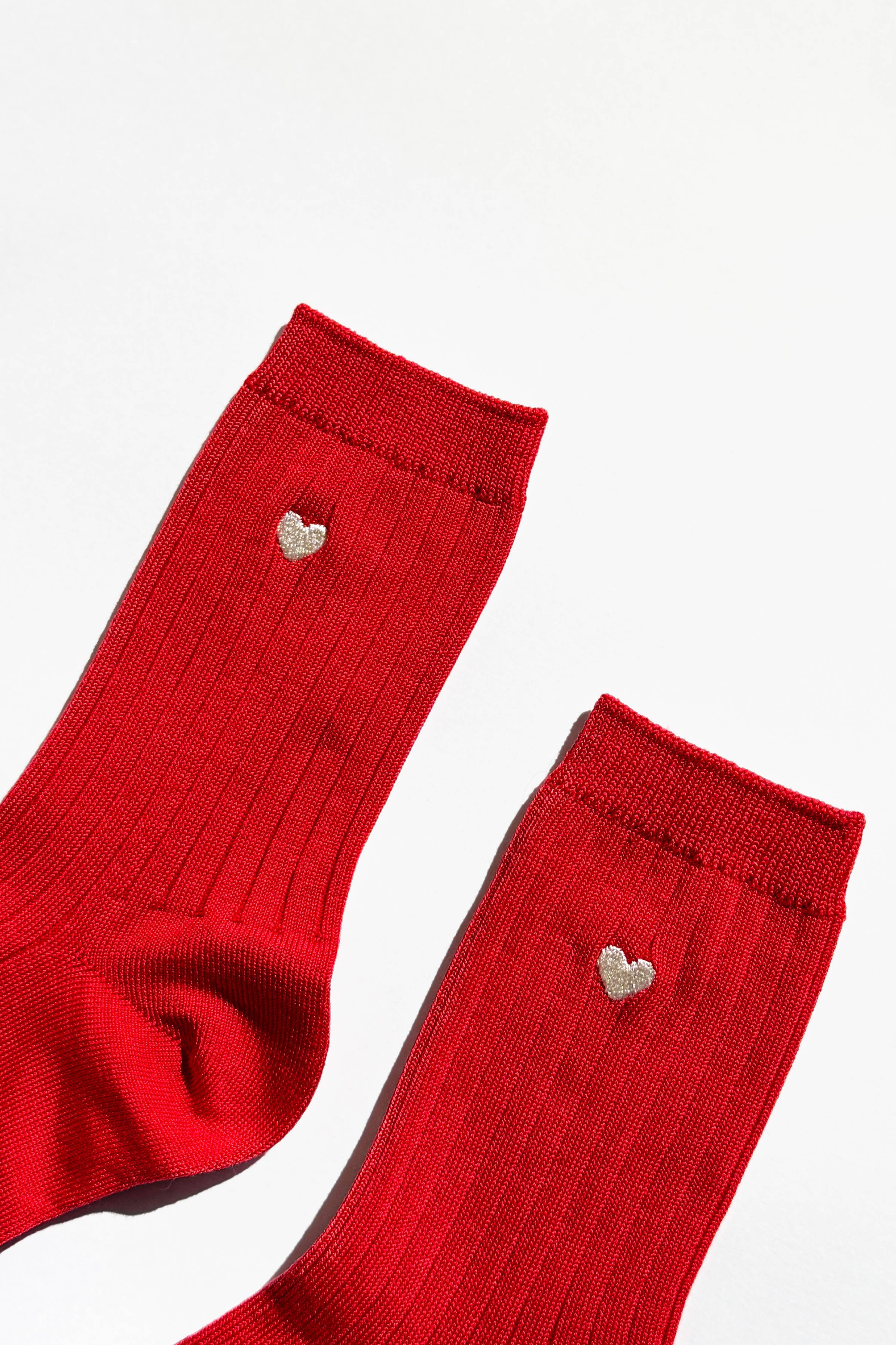 Le Bon Shoppe - Embroidered Her Socks - MC Cotton (wholesale)