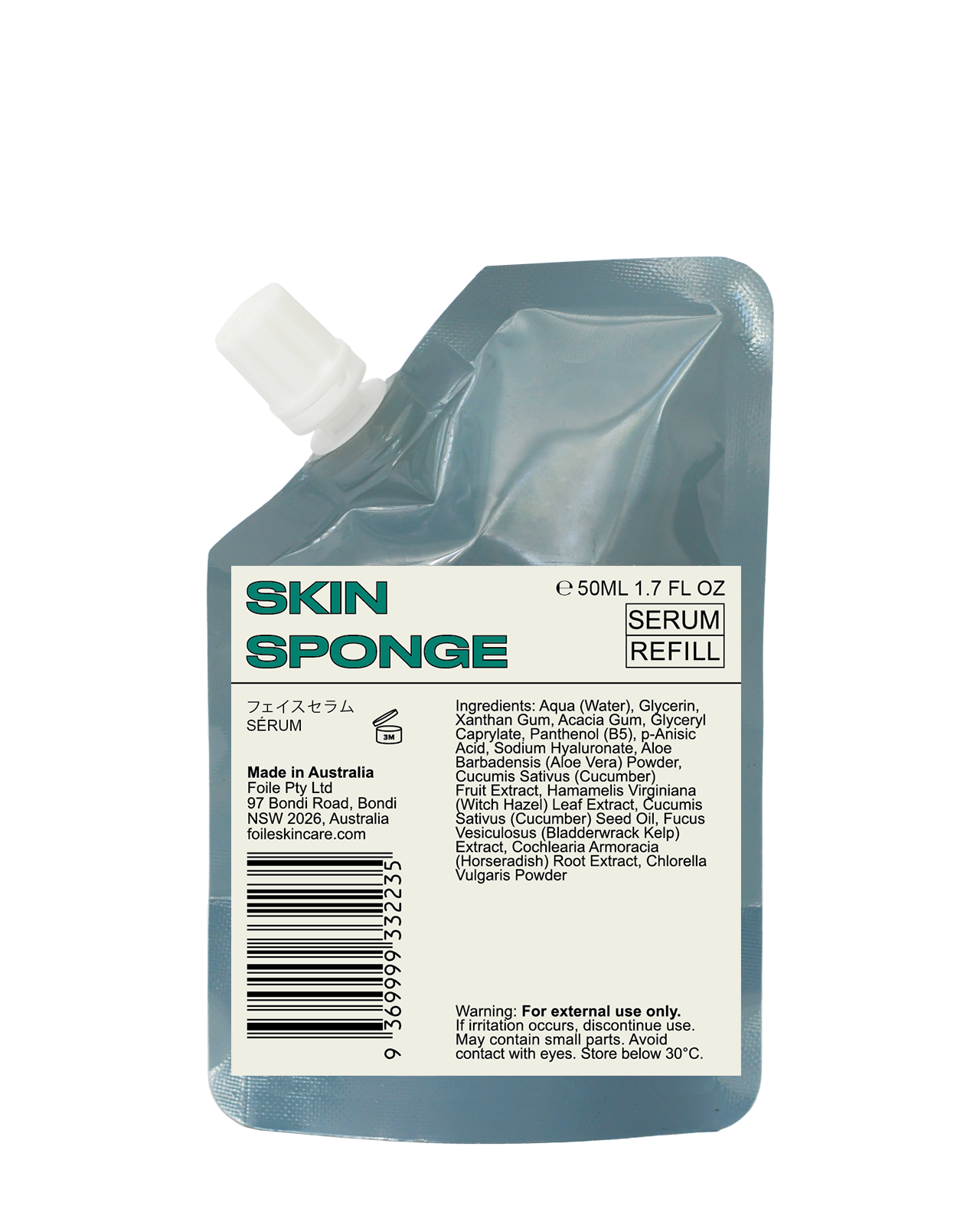 Foile - Skin Sponge Serum