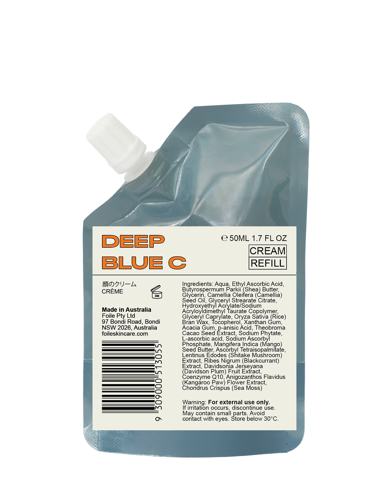 Foile - Deep Blue C Cream
