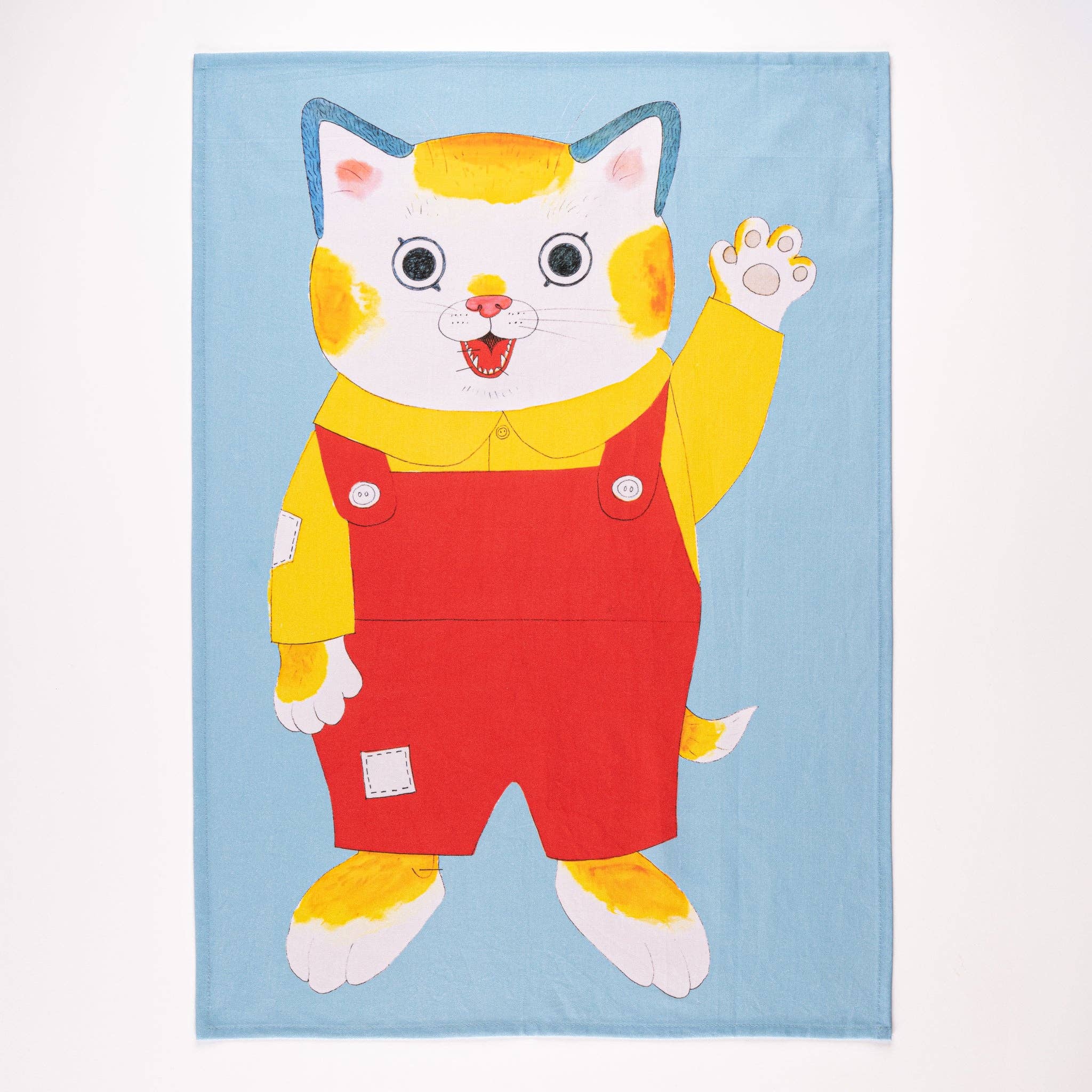 Magpie - Magpie x Richard Scarry Huckle Cat teatowel
