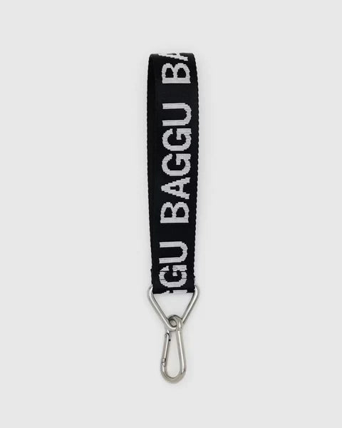 BAGGU - Logo Keychain - Black and White