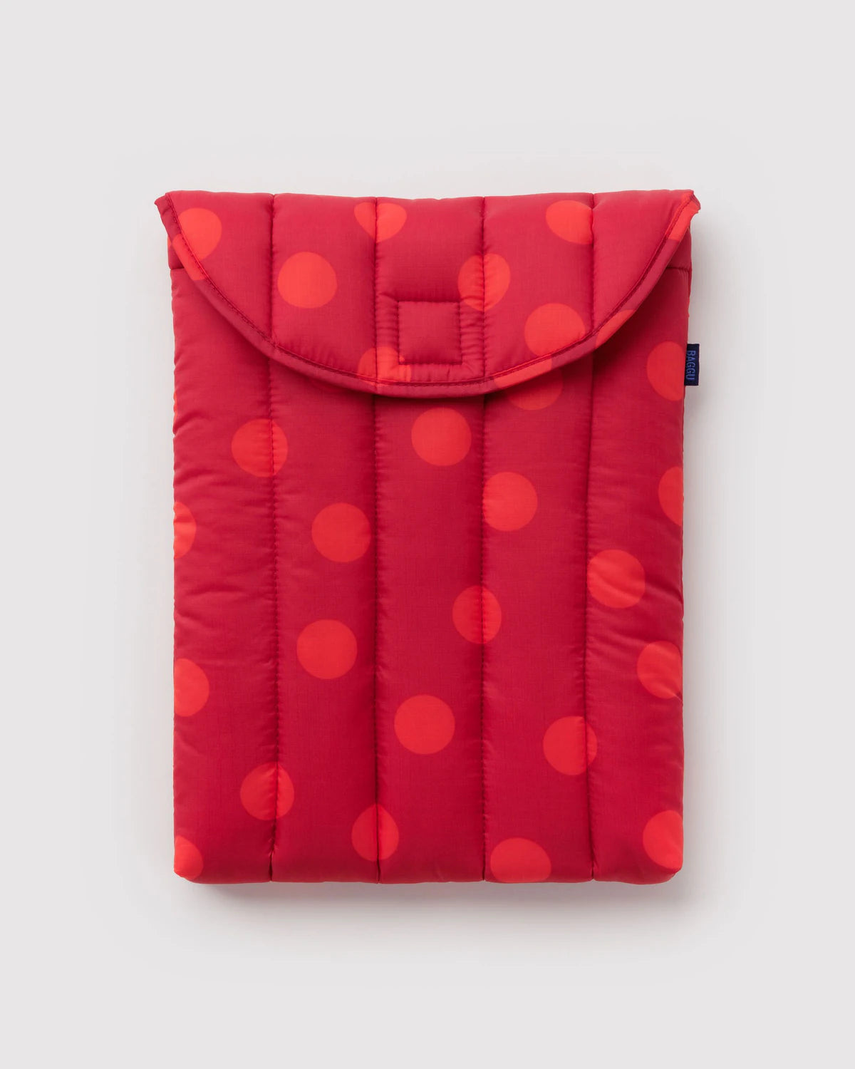 BAGGU - Puffy Laptop Sleeve 13"/14" - Red Polka Dot
