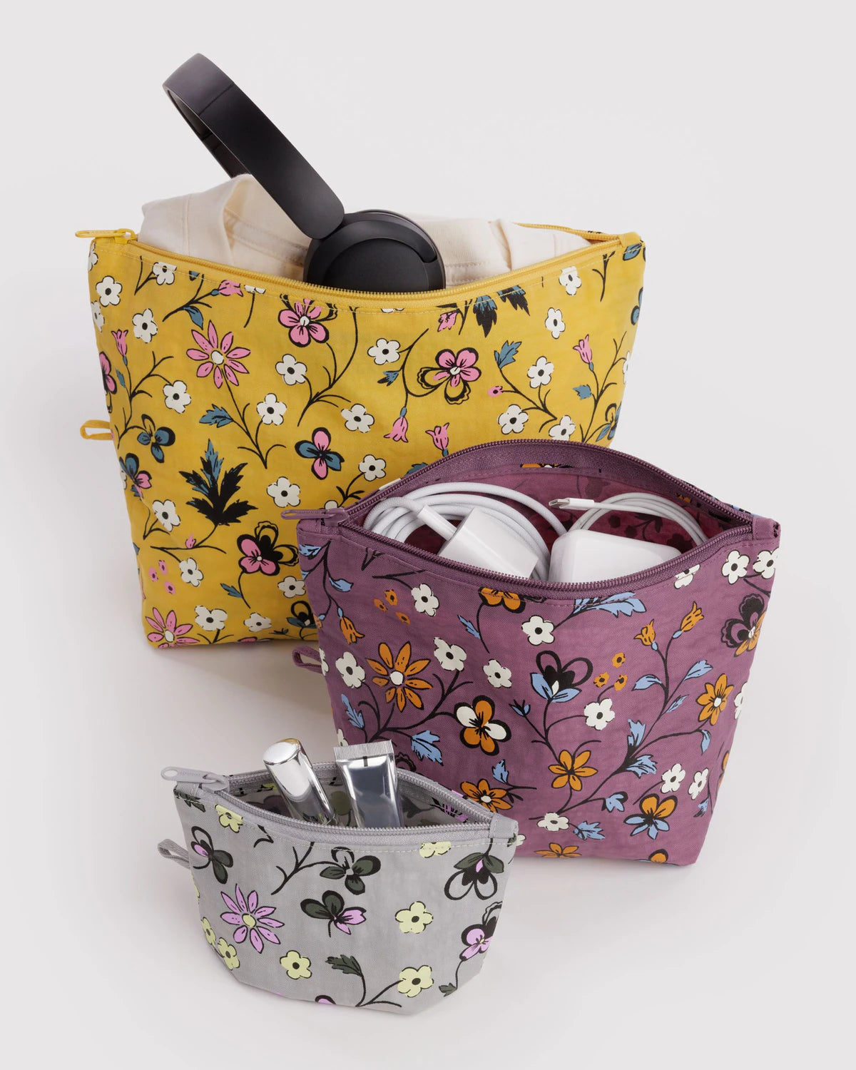 BAGGU - Go Pouch Set Wildwood Mix
