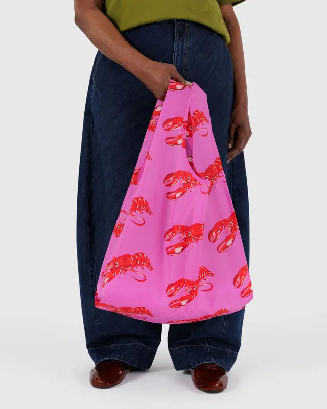 BAGGU - Standard Bag - Pink Lobster