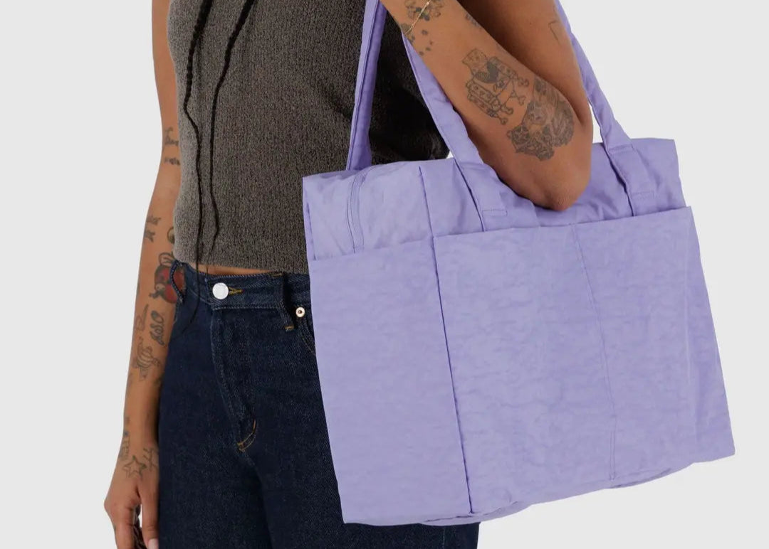 BAGGU Small Cloud Carry On - Wisteria