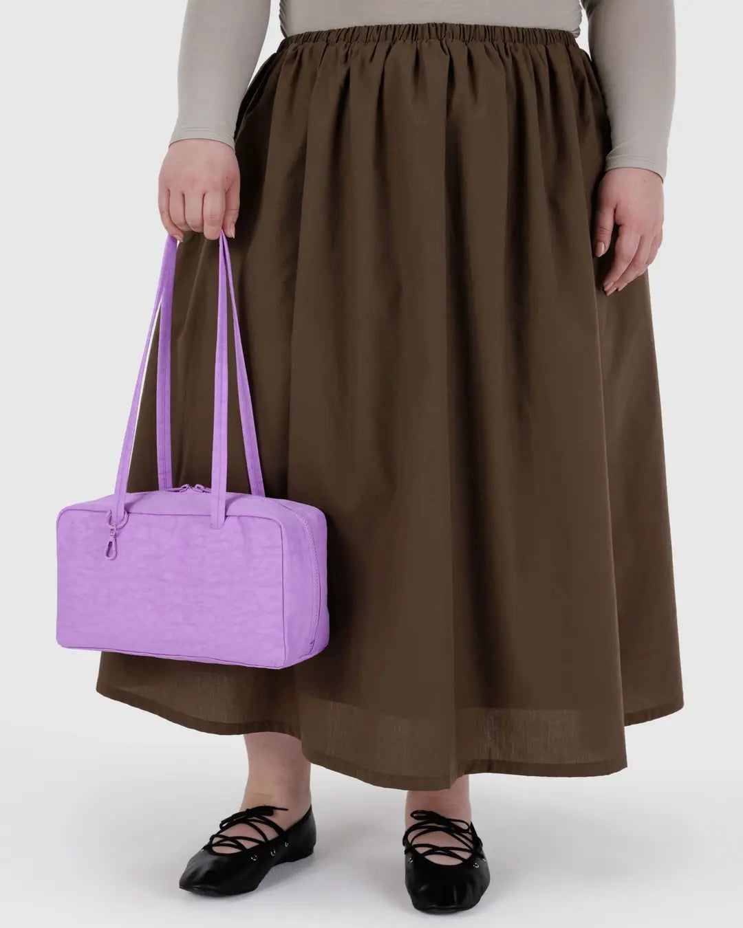 BAGGU - Nylon Bowler Bag - Rose