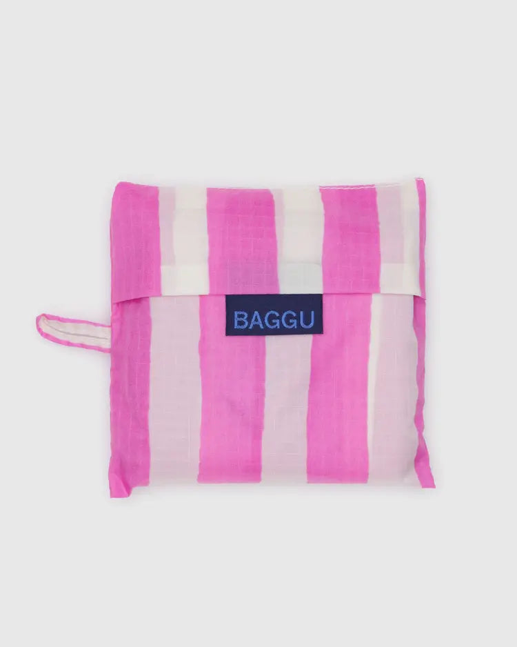 BAGGU Standard Bag - Pink Painted Stripe