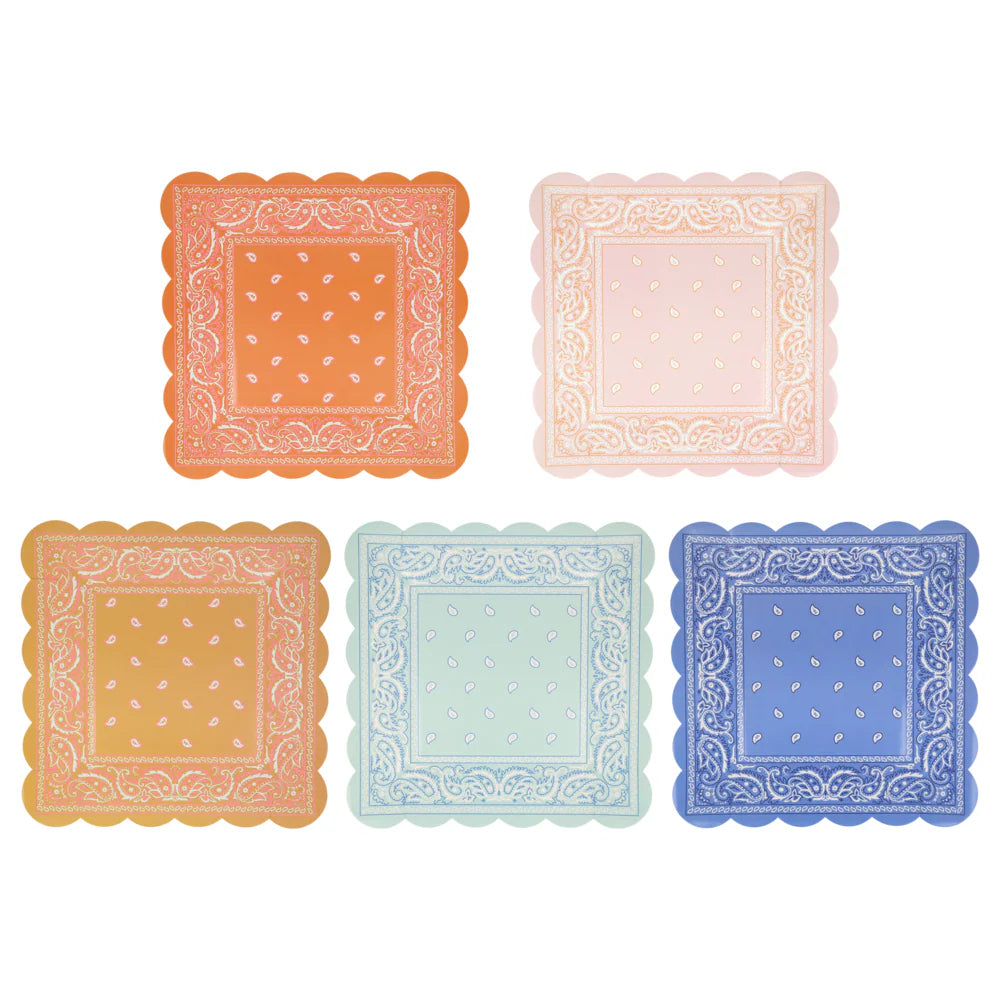 MERI MERI - BANDANA SMALL NAPKINS 16PK