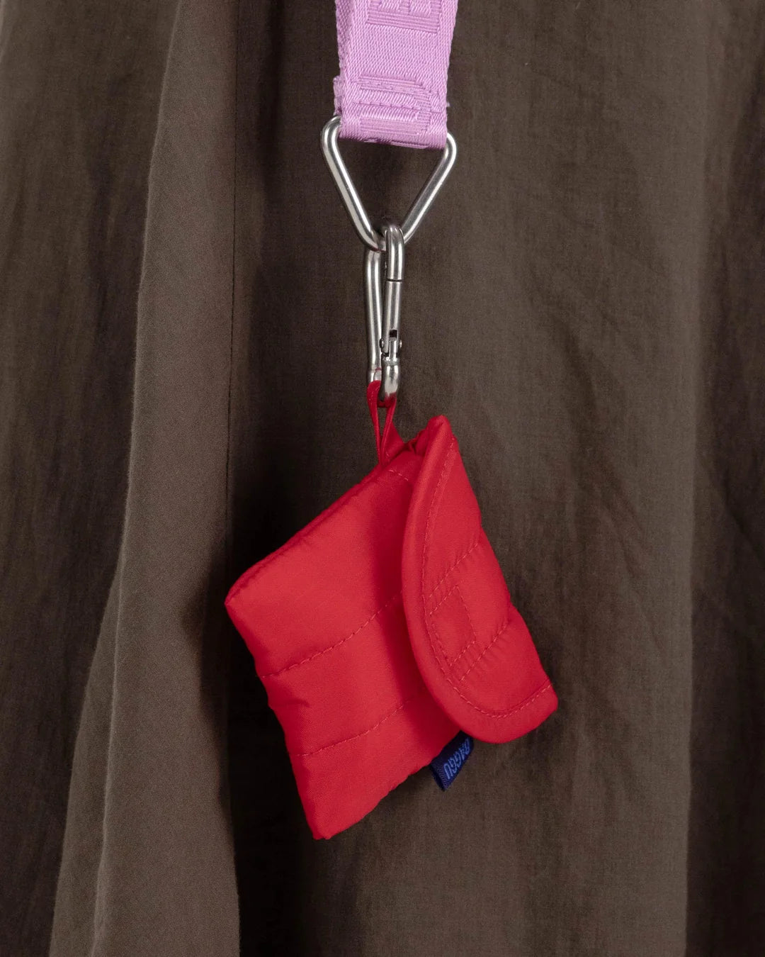 BAGGU - Logo Keychain - Peony