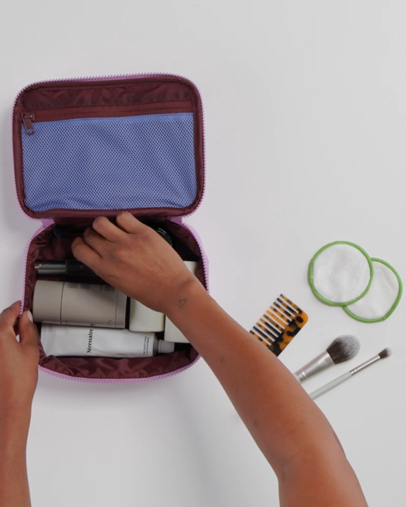 BAGGU - Small Cosmetic Case- Painted Wildflower