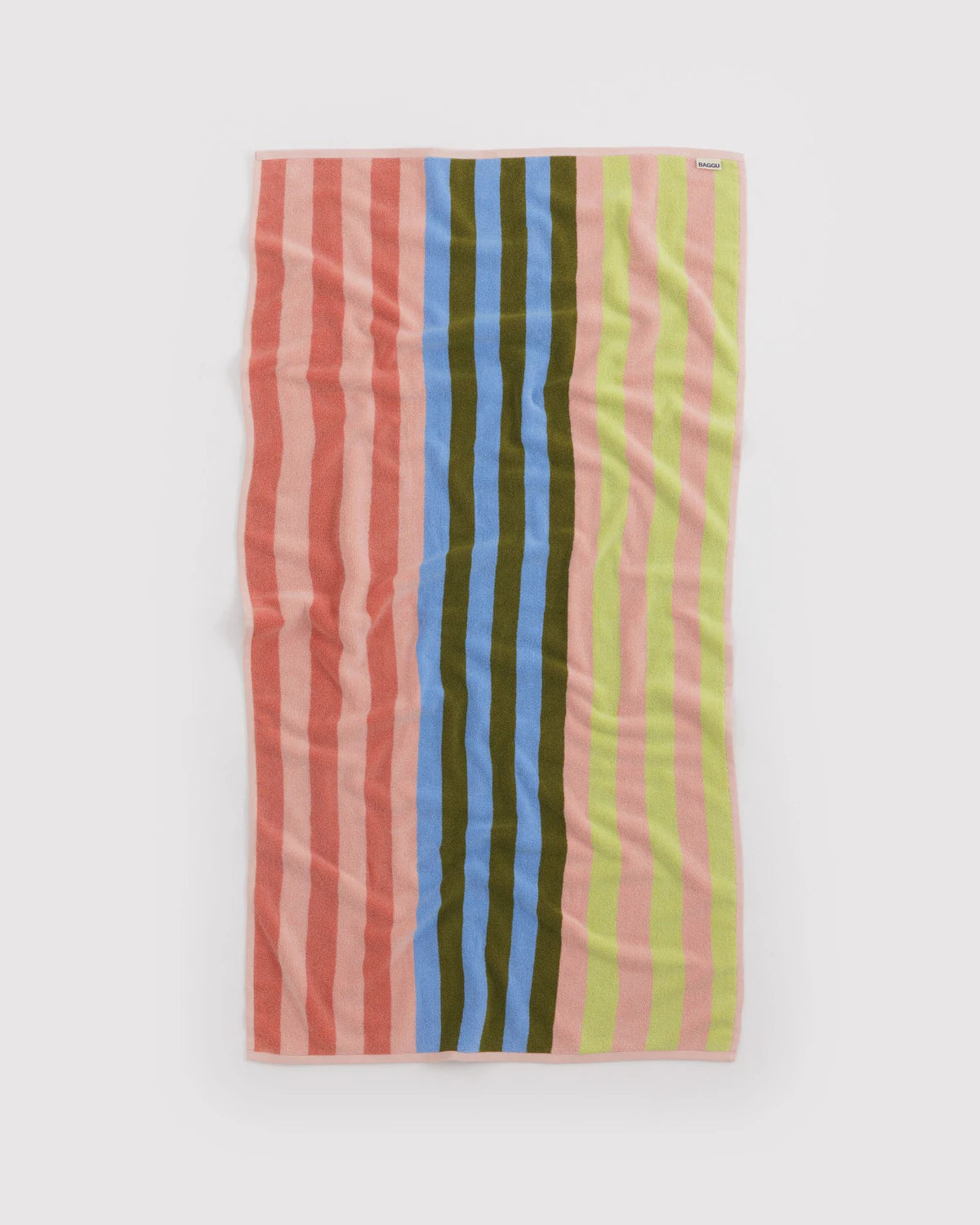 BAGGU - Bath Towel - Sherbet Stripe