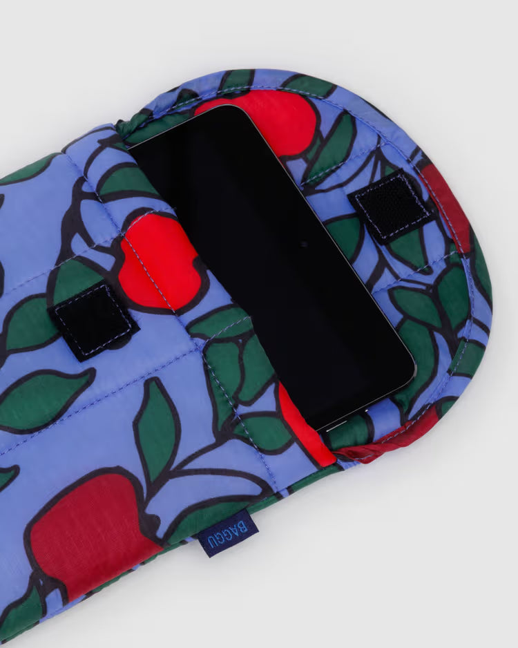 BAGGU - Puffy Tablet Sleeve -Apple Tree