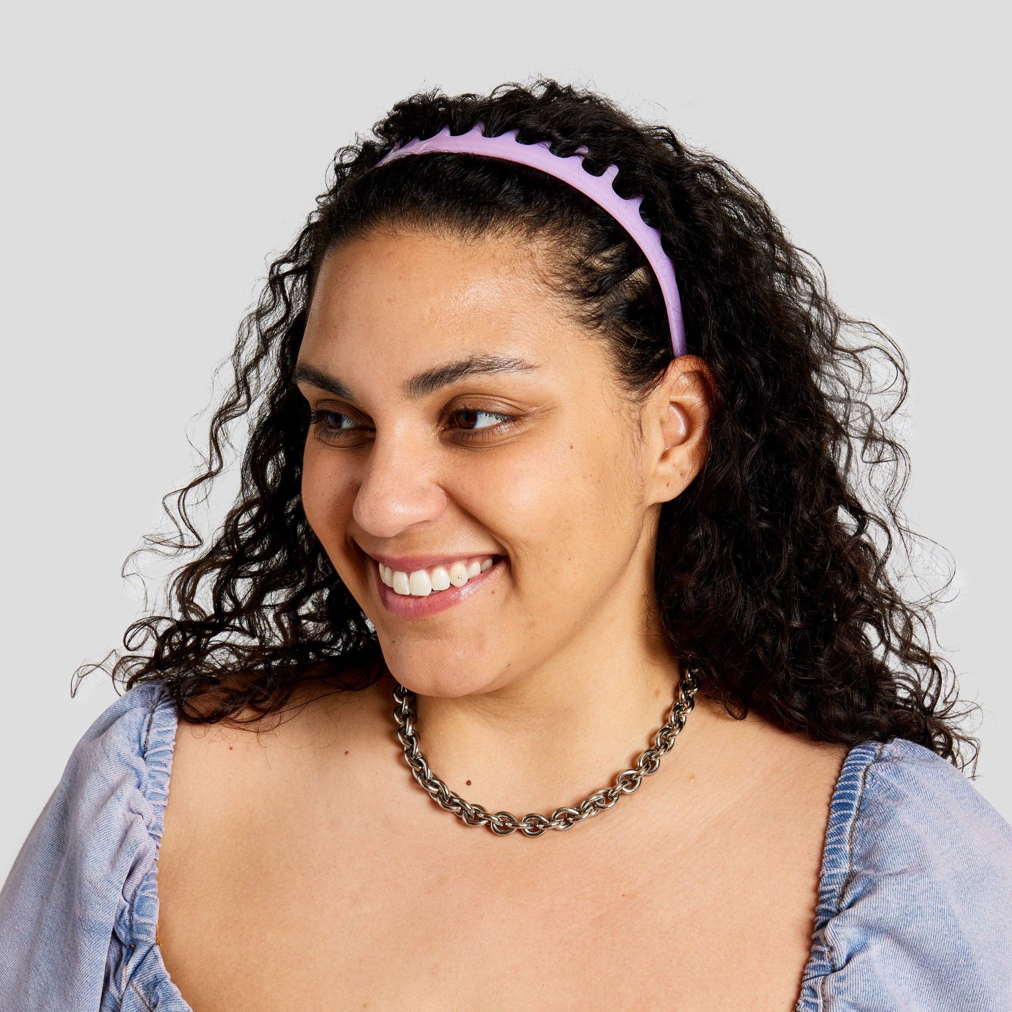 CHUNKS - Comb Headband in Lilac