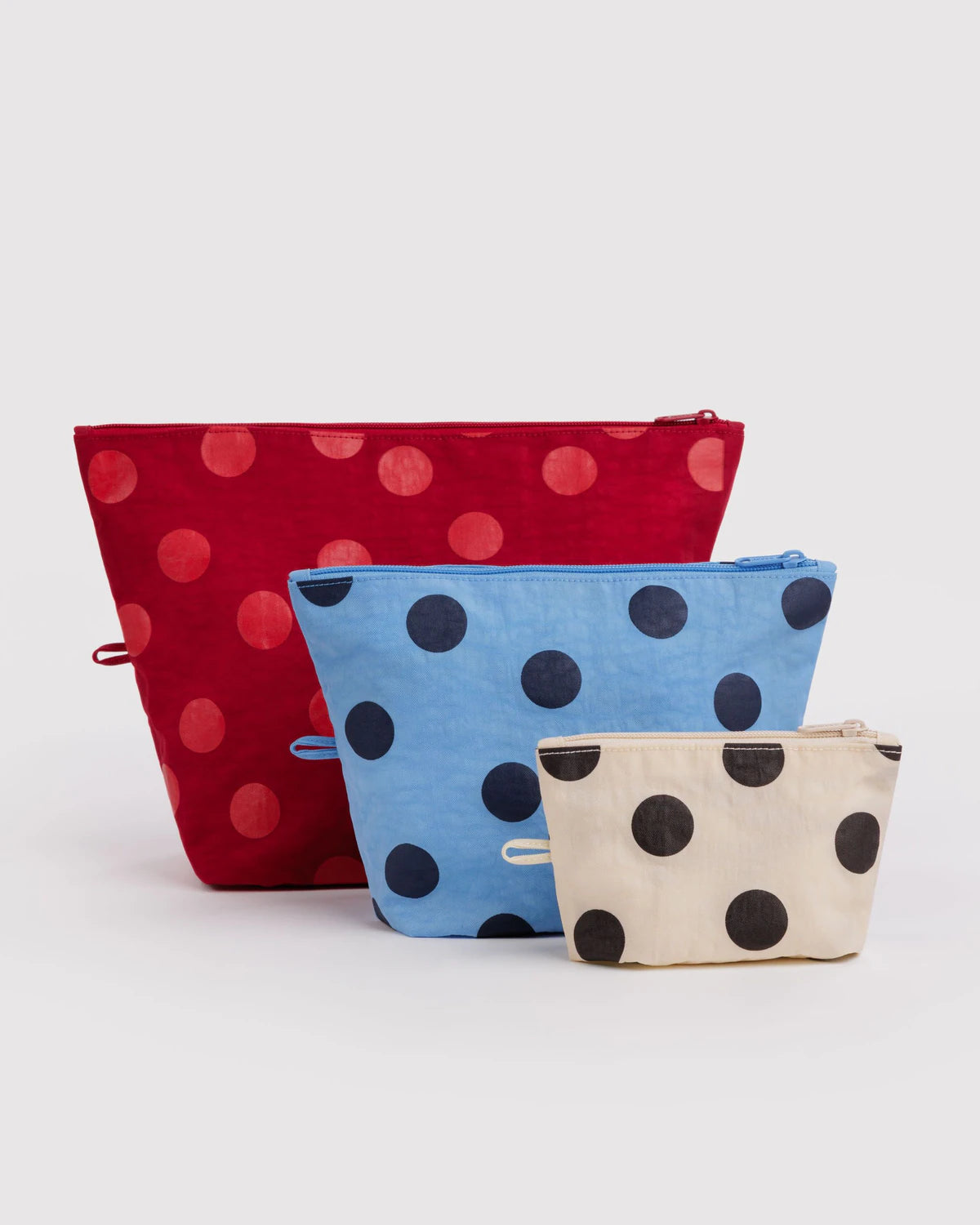 BAGGU - Go Pouch Set Polka Dot Mix