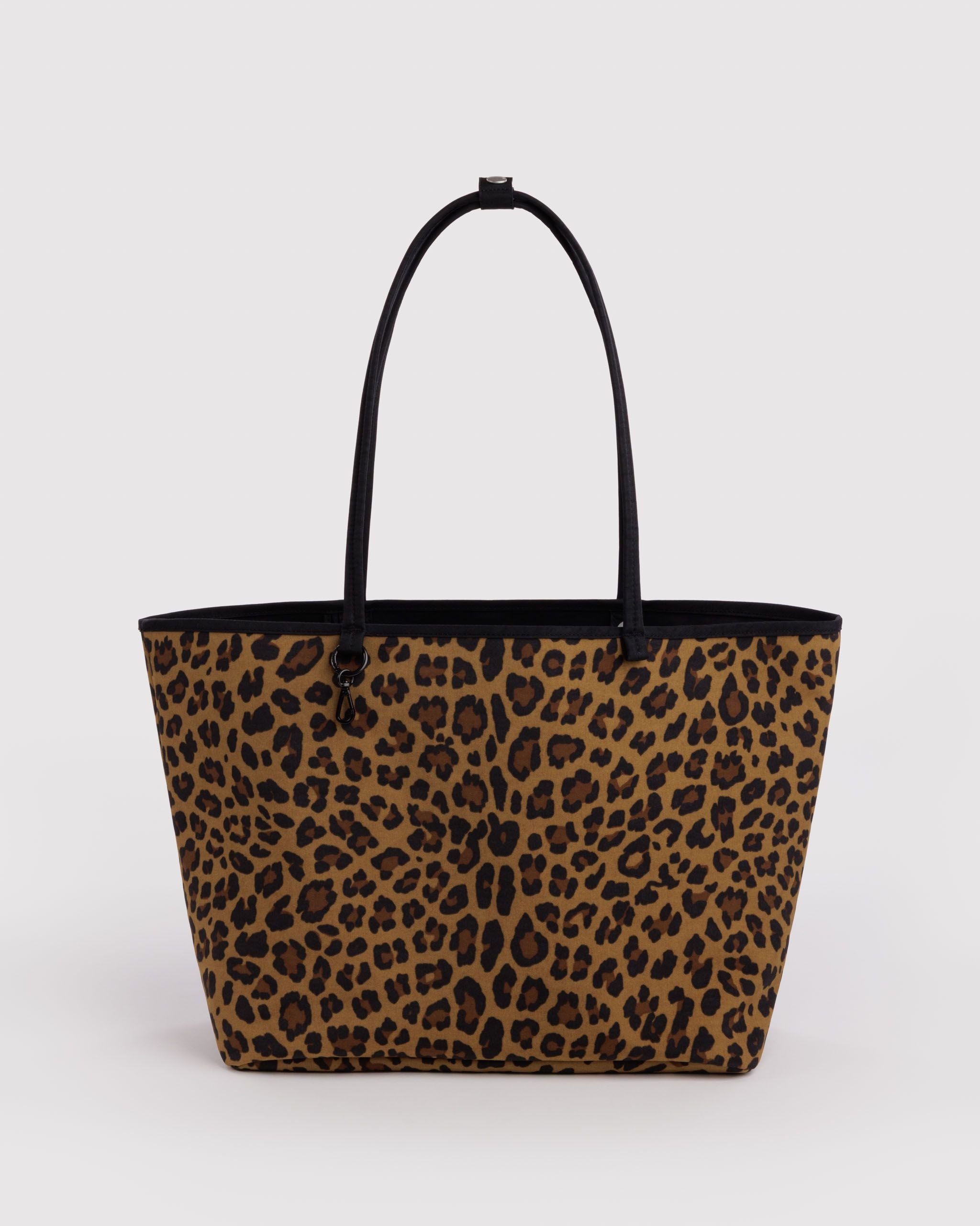BAGGU - Large Nylon Reversible Tote Bag Black Mix