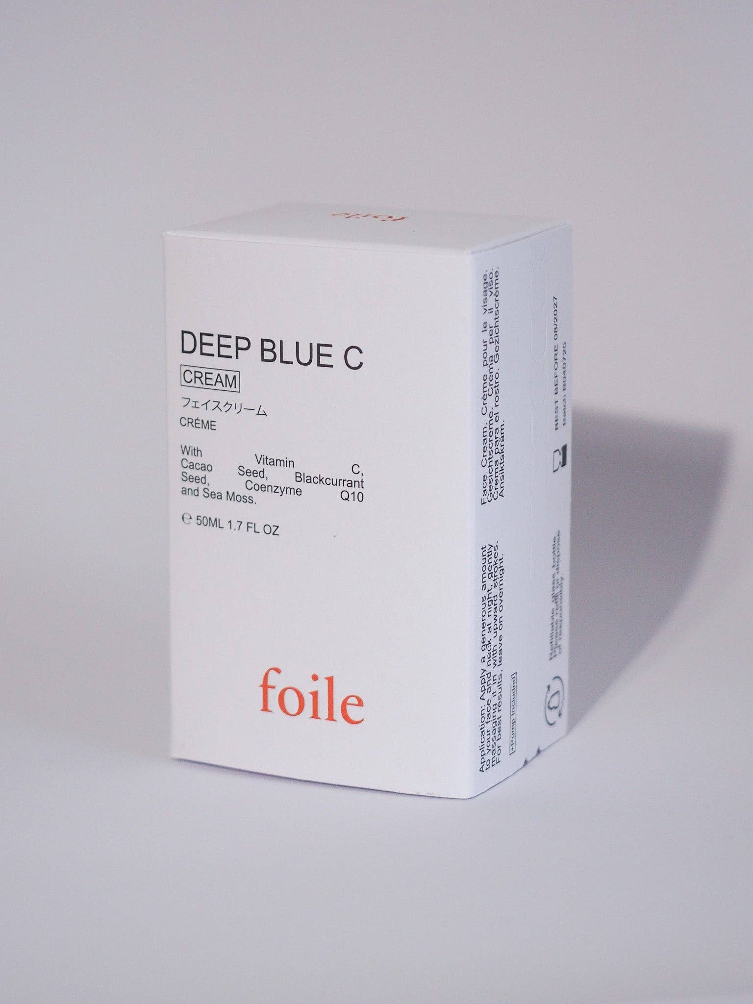 Foile - Deep Blue C Cream