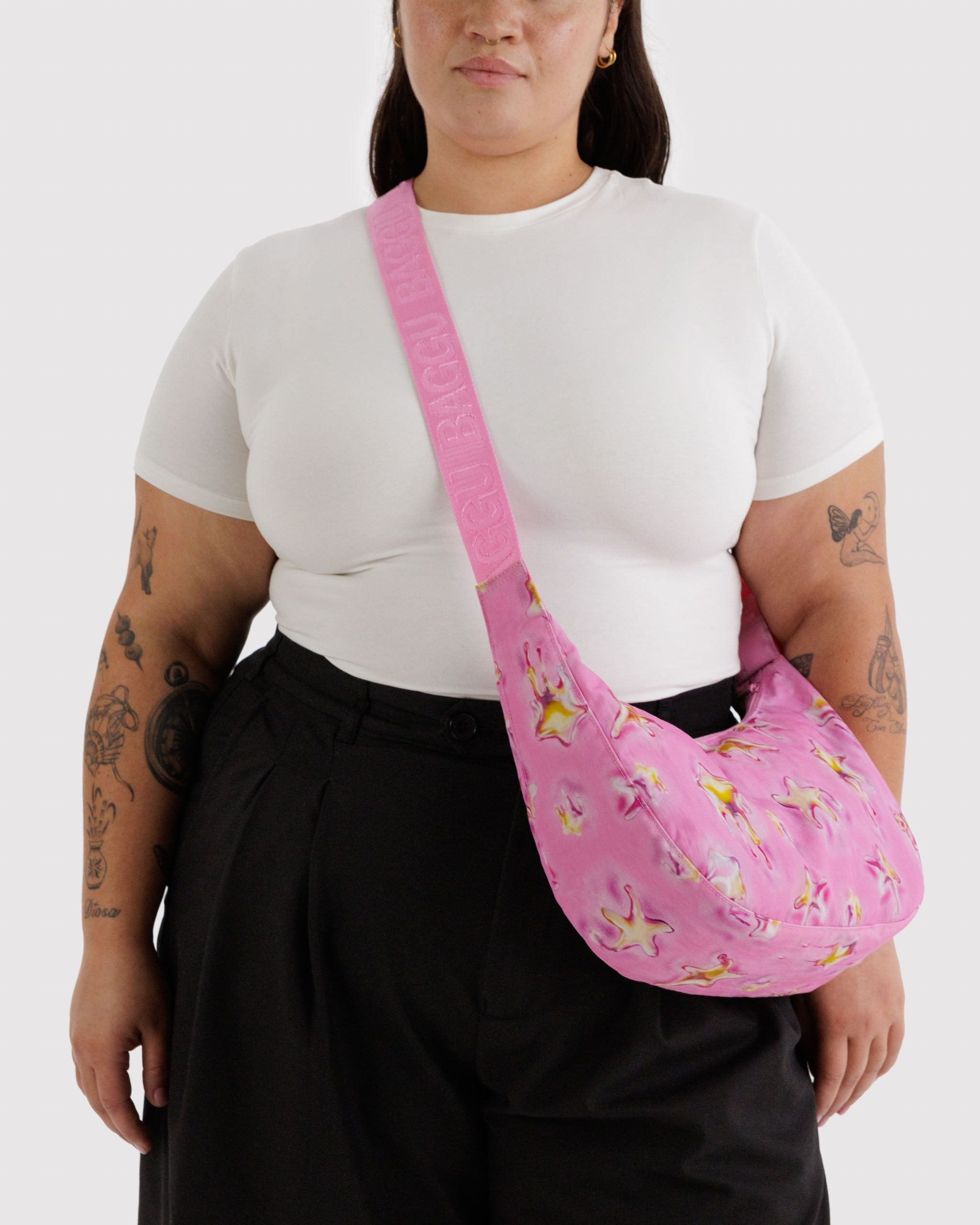 BAGGU - Medium Nylon Crescent Bag