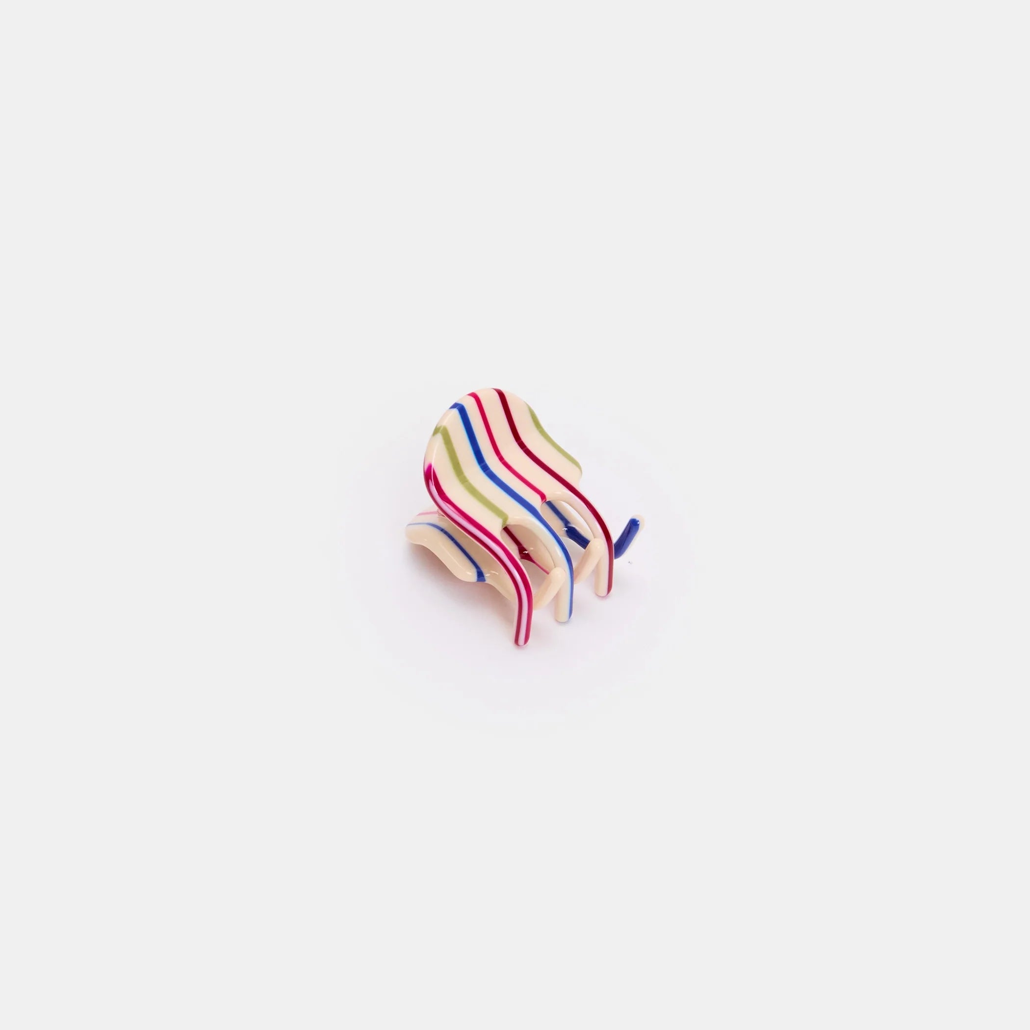 CHUNKS - Mini Claw in Vanilla Stripe
