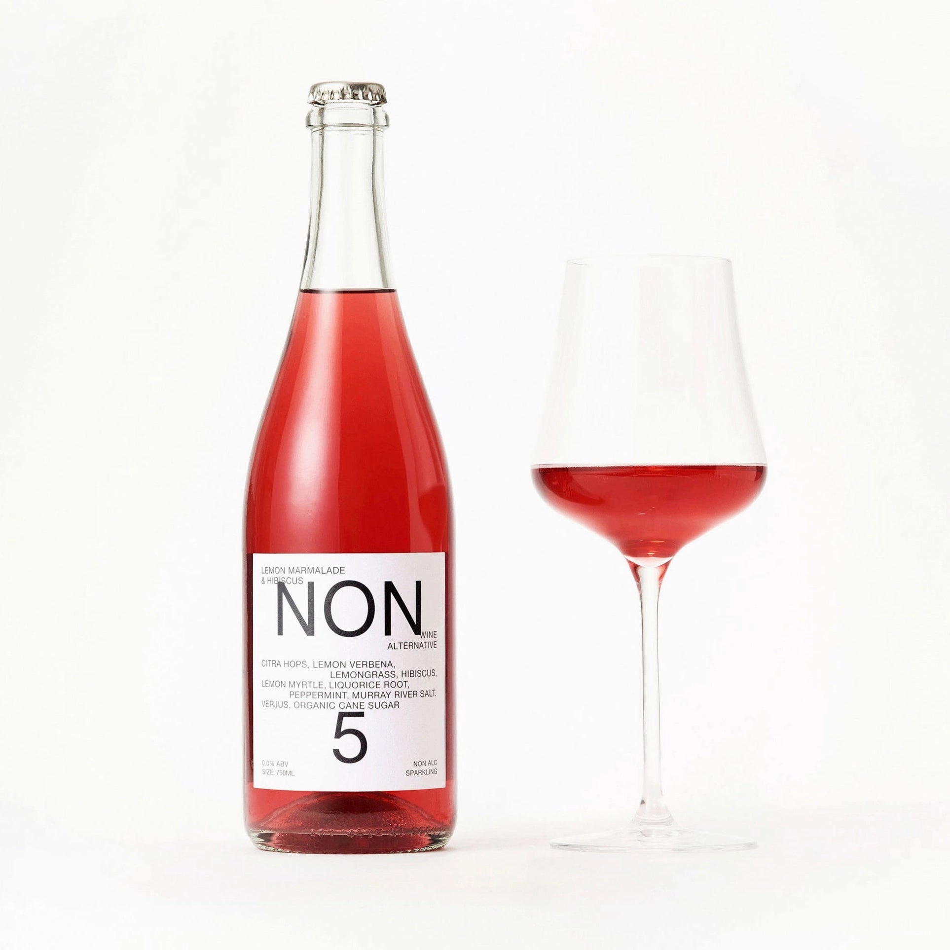 NON - NON5 Lemon Marmalade & Hibiscus Non-Alc wine