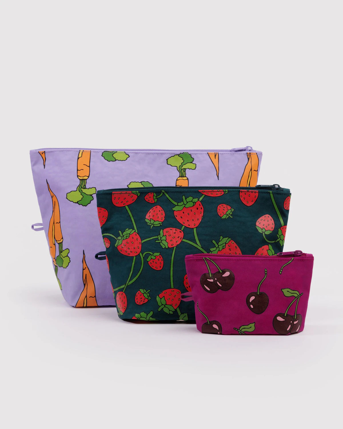 BAGGU - Go Pouch Set Carrots & Berries