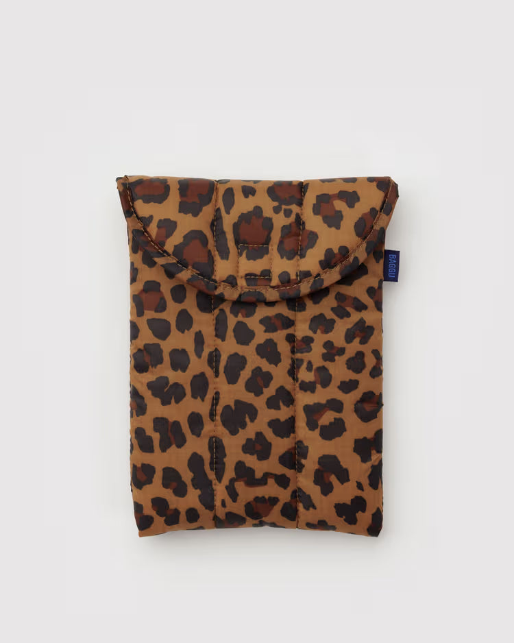BAGGU - Puffy Tablet Sleeve -Leopard