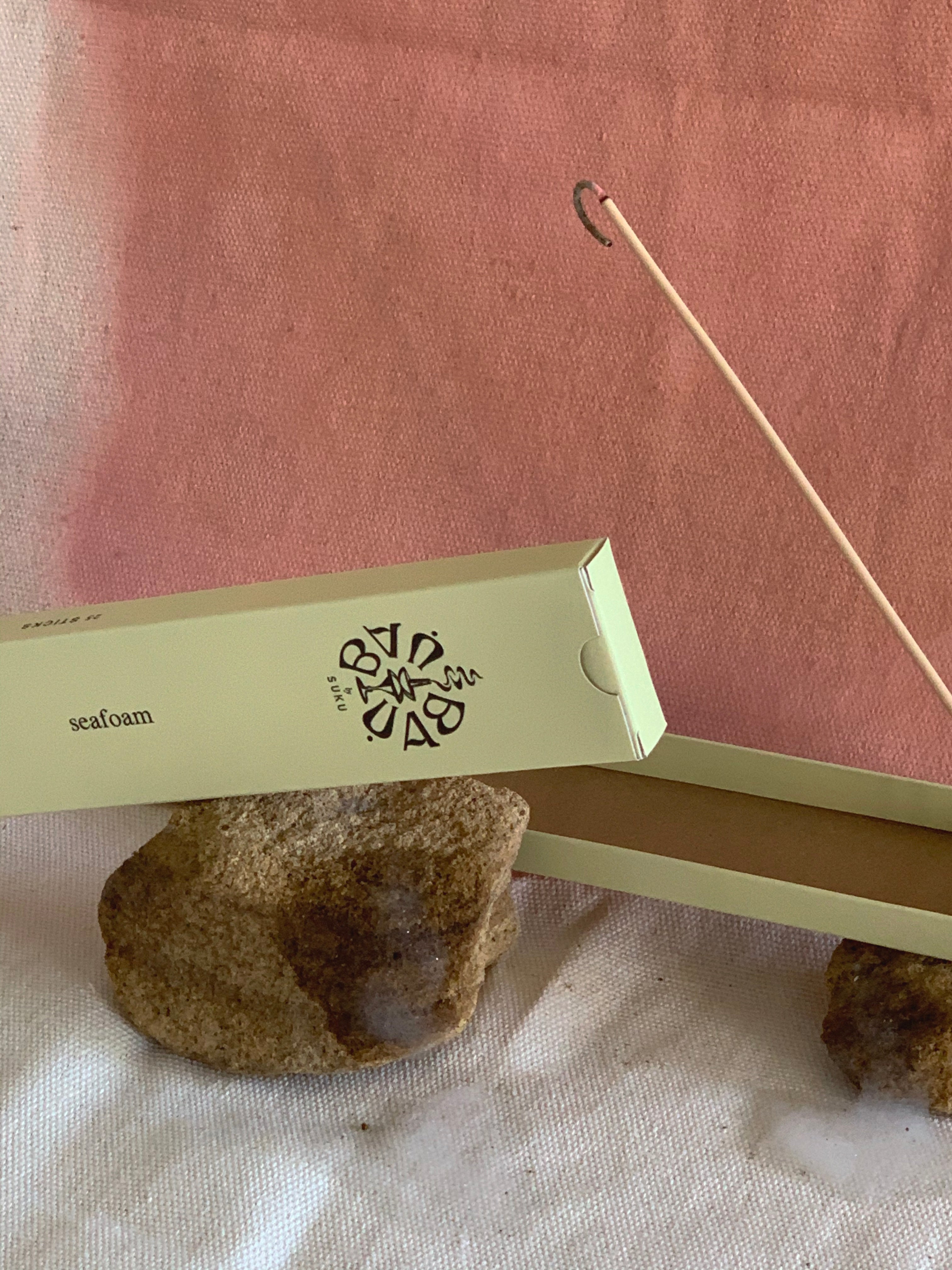 SUKU - Bau Bau Seafoam Citrus and Sandalwood Incense