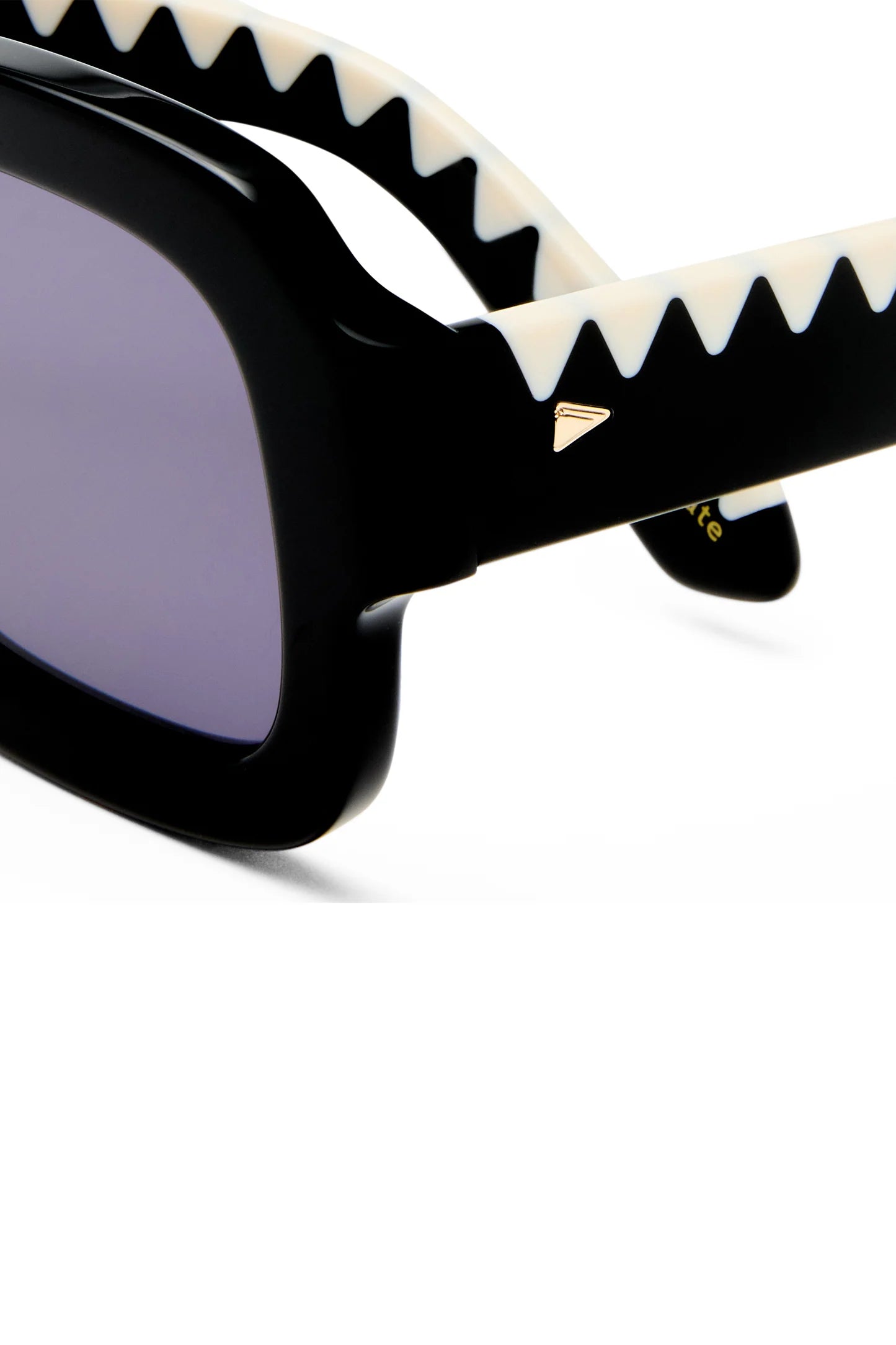 KAREN WALKER - MOONSIDE - BLACK ZIGZAG