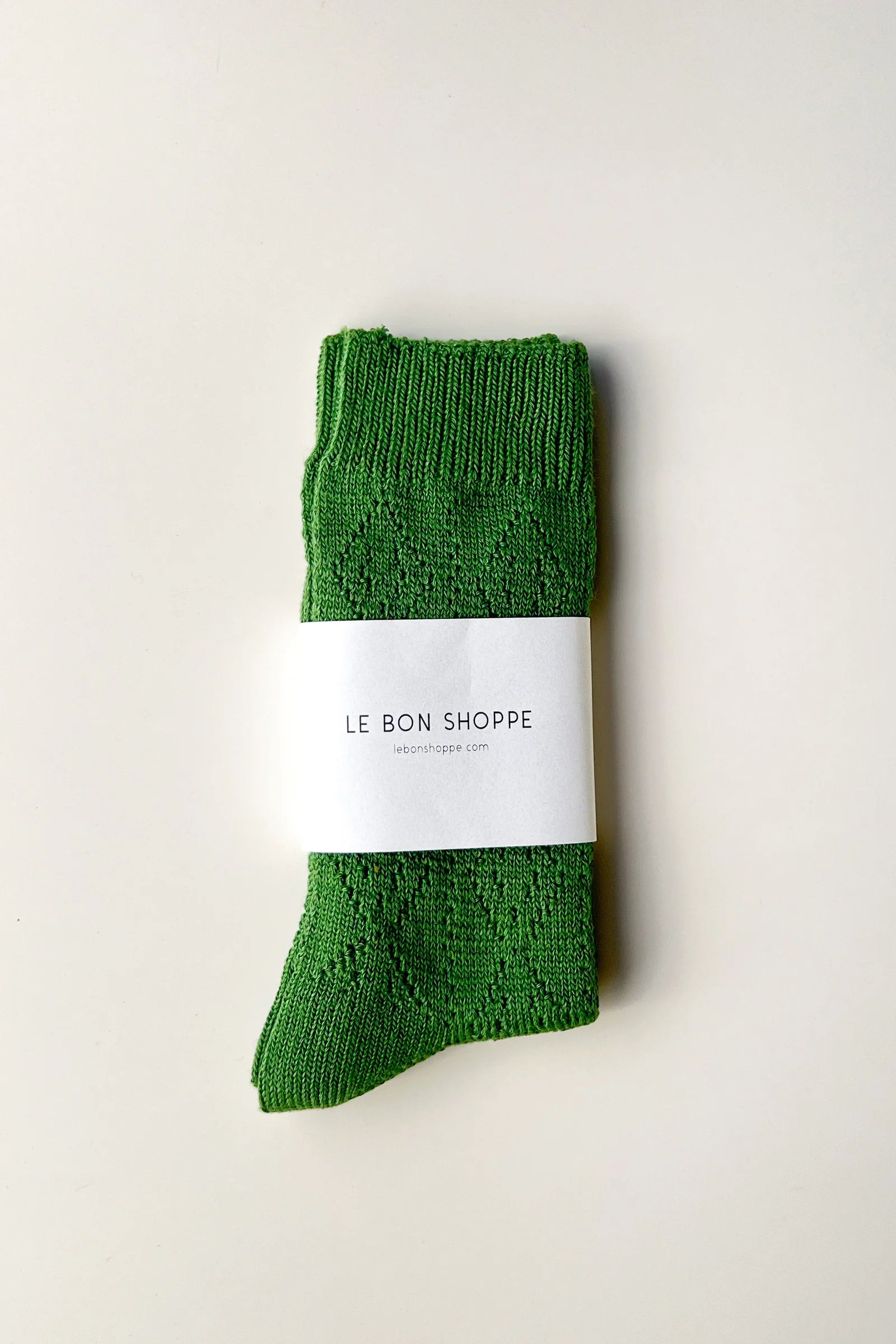 LE BON SHOPPE - Modal Eyelet - Palm Green