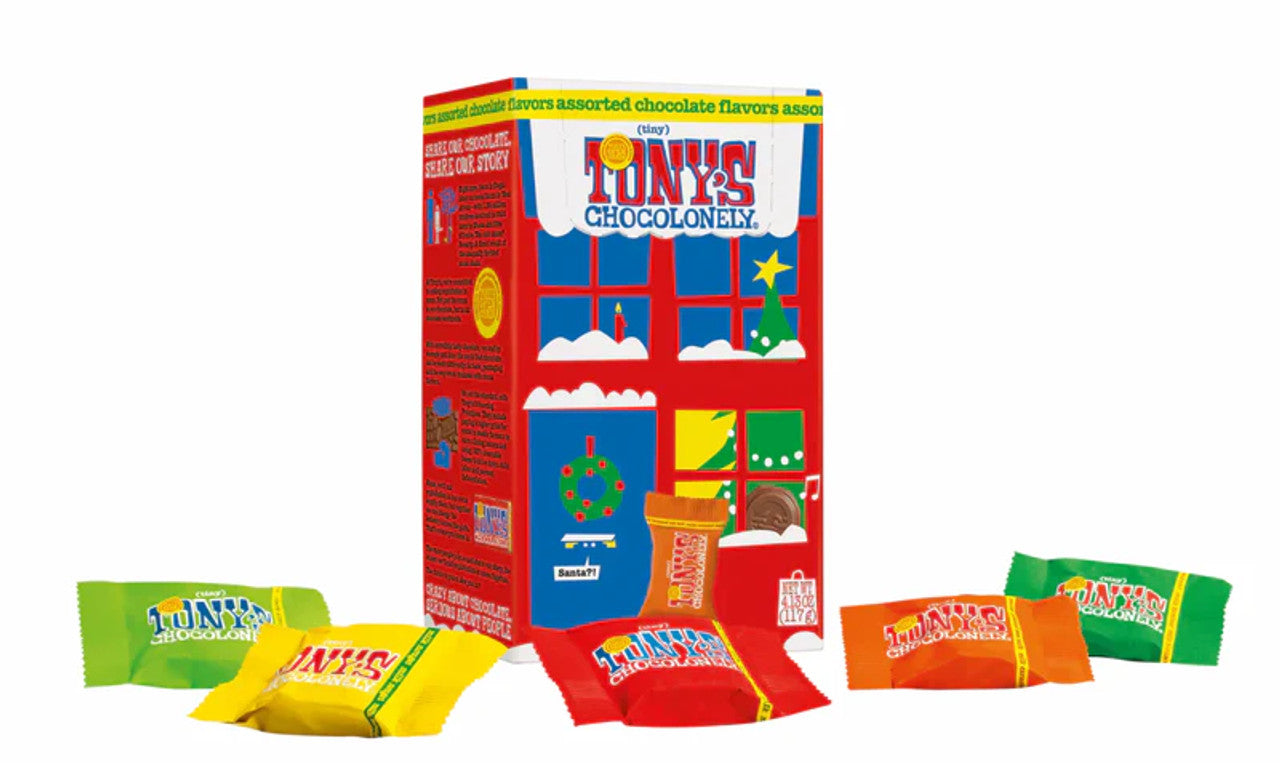 TONY'S CHOCOLONELY - Tiny Tony's Christmas Gift Box 117g