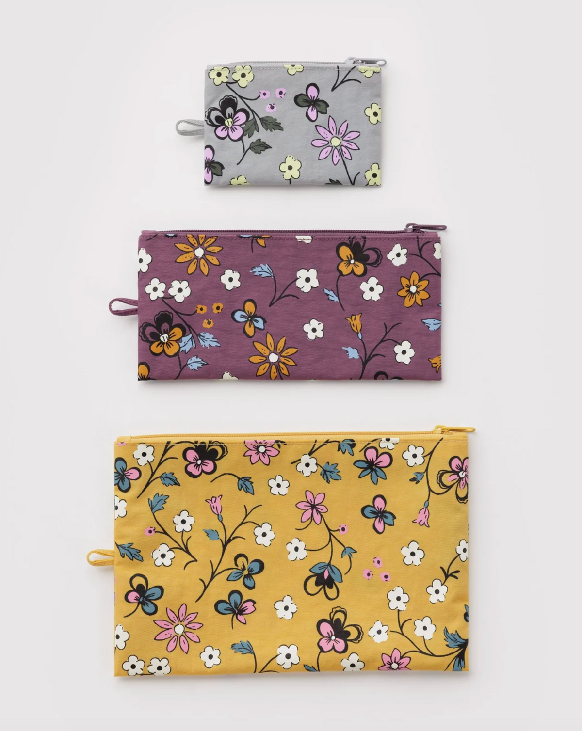 BAGGU - Flat Pouch Set Wildwood