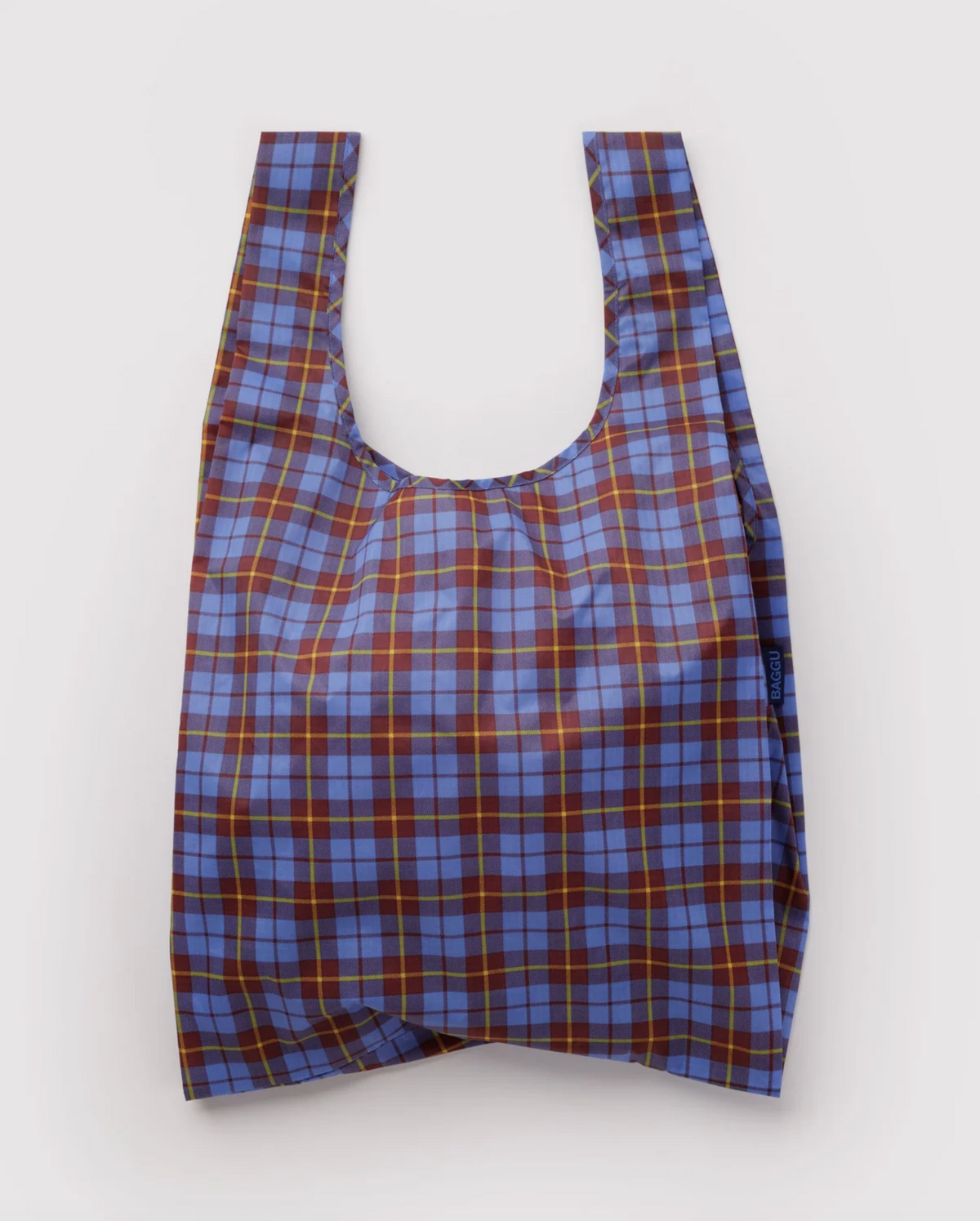 BAGGU - Standard Bag - Blue Tartan